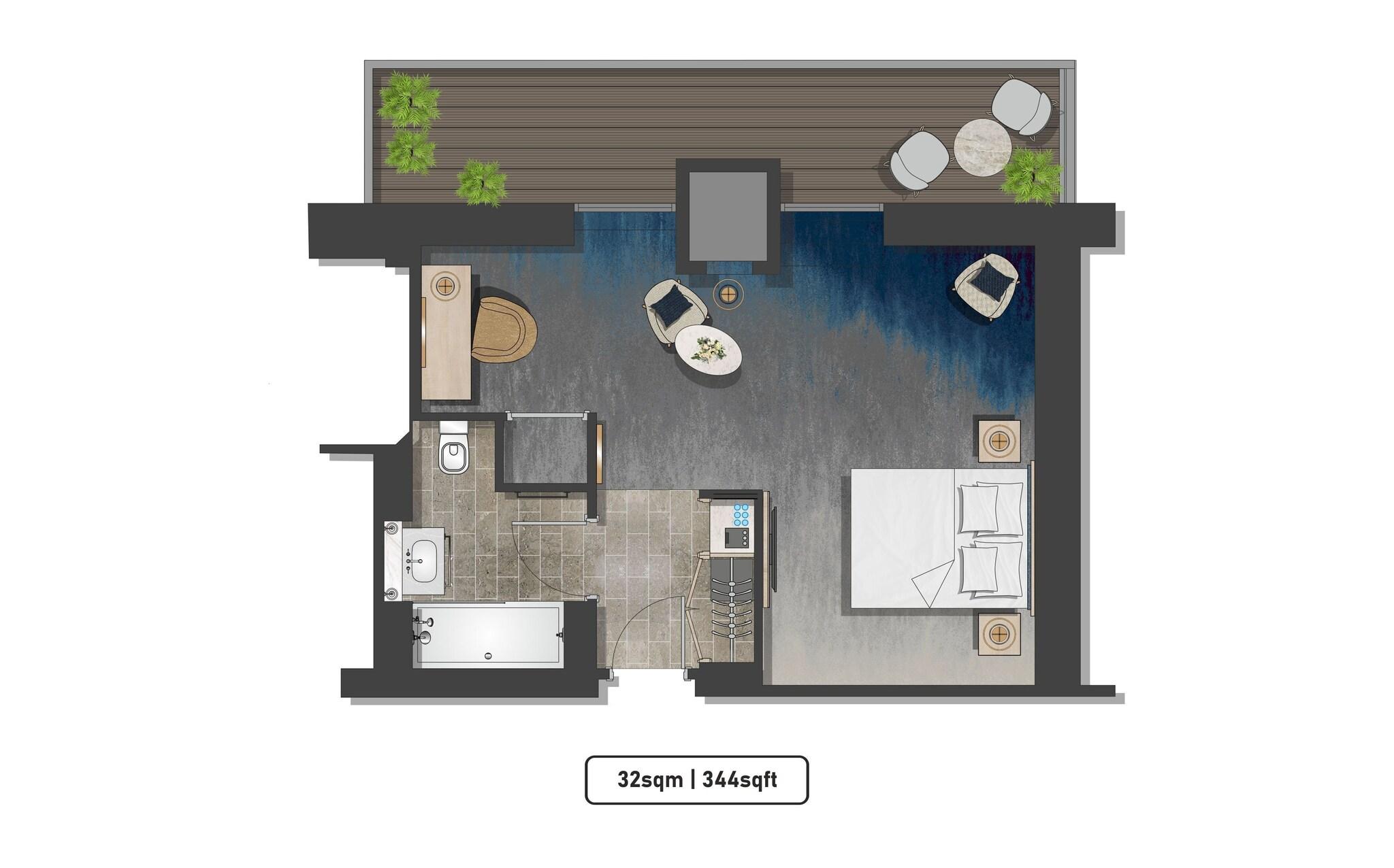 Double Deluxe with Balcony