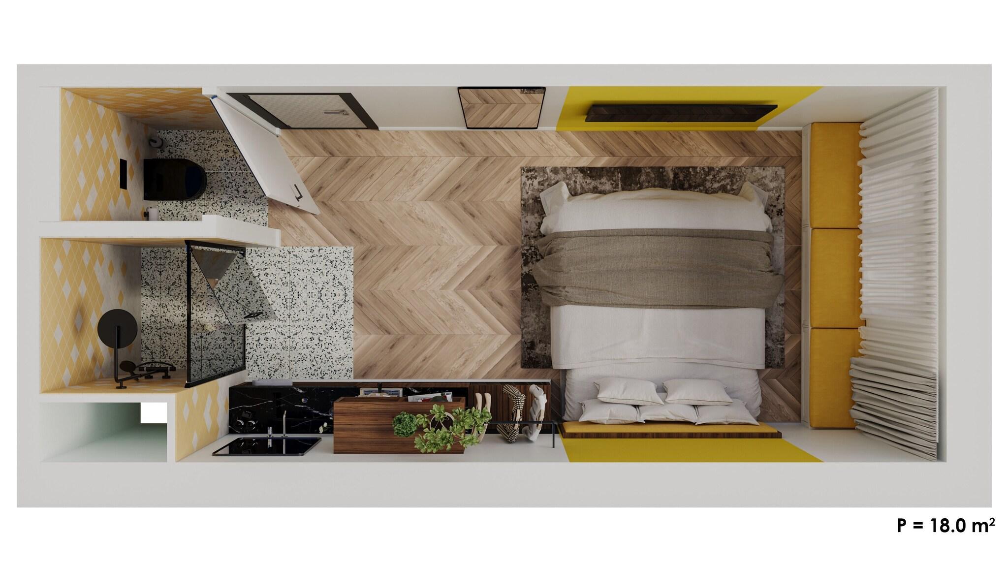 Double Deluxe King Bed