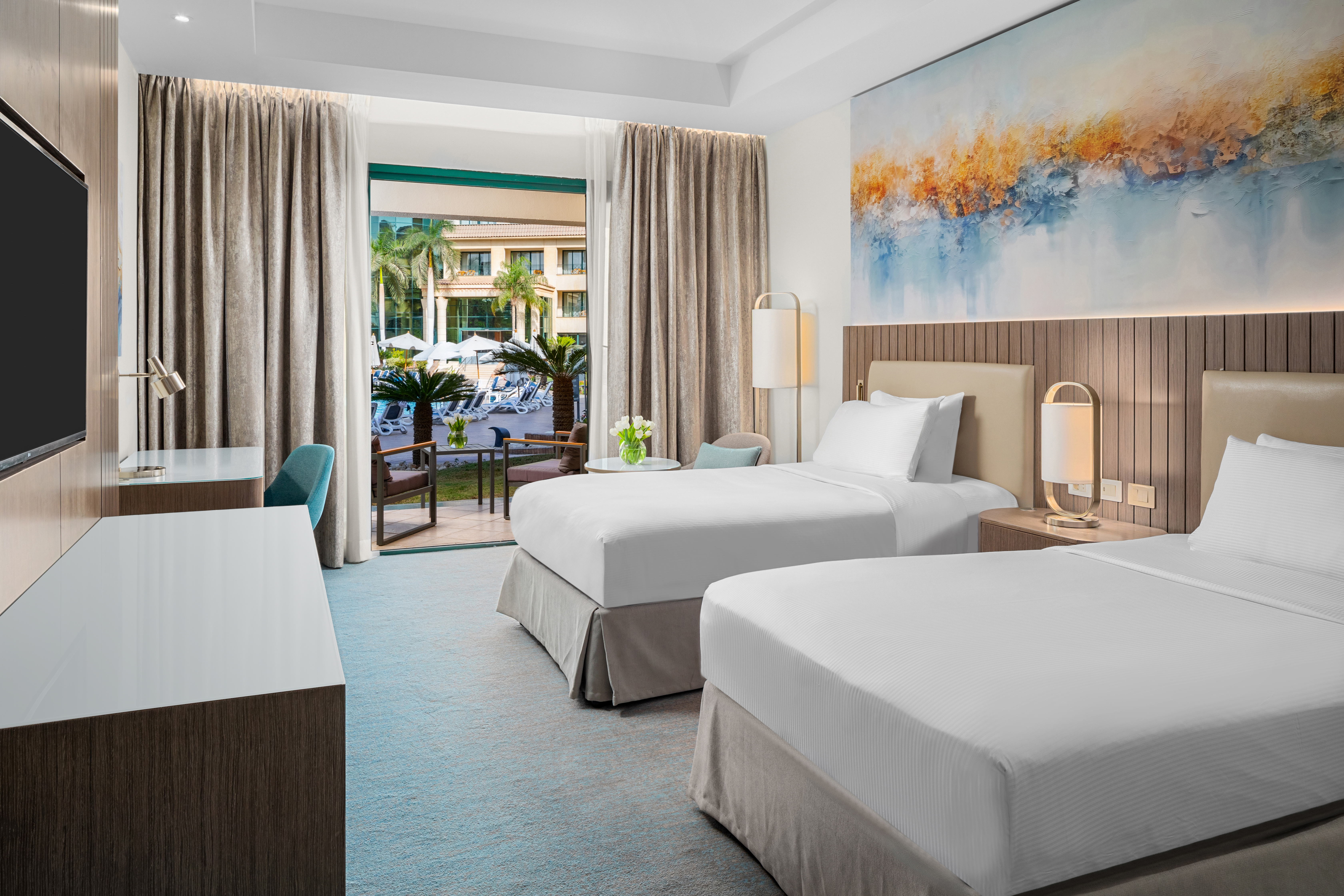 Double King Size Bed