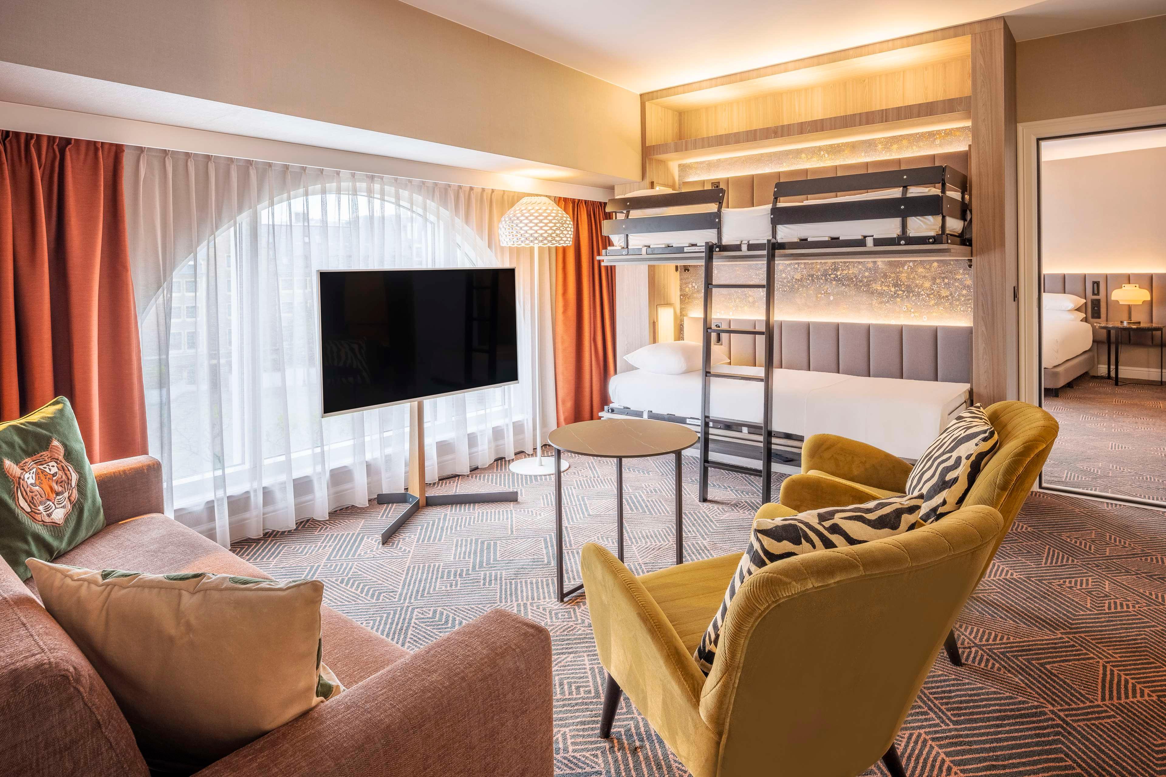 Family Room King Size Bed