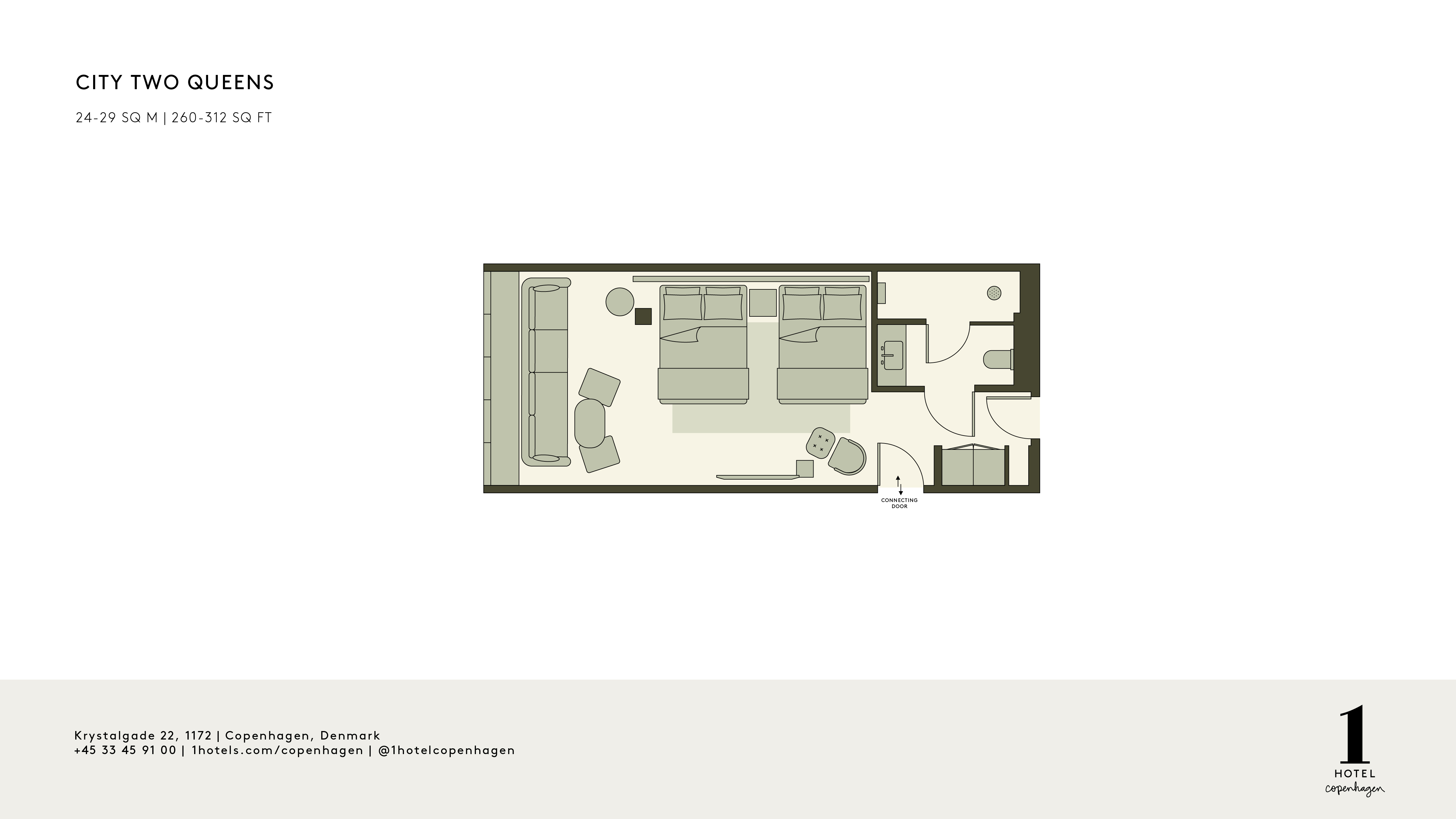 Double City View Two Queen Beds