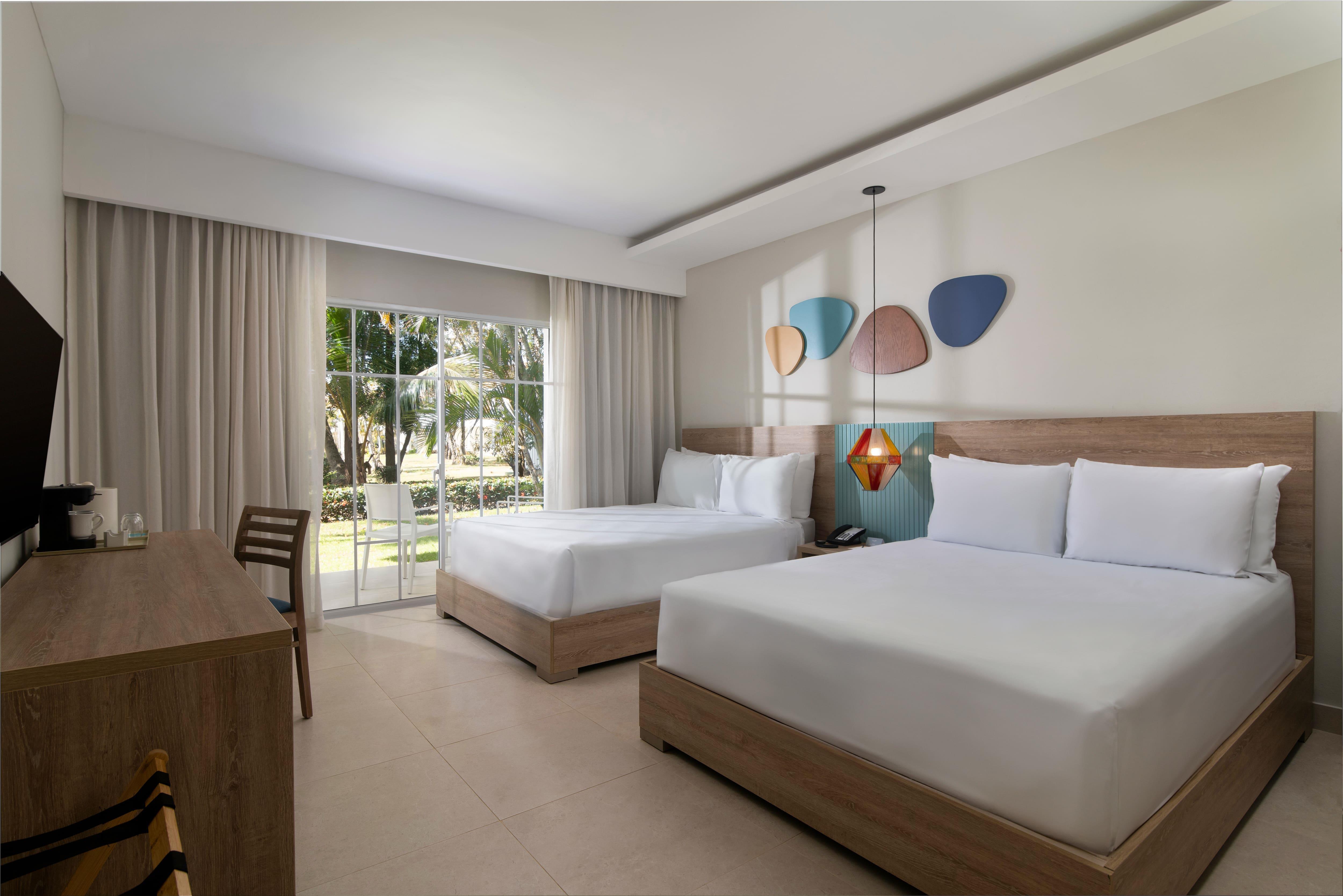 Room Two Double Beds