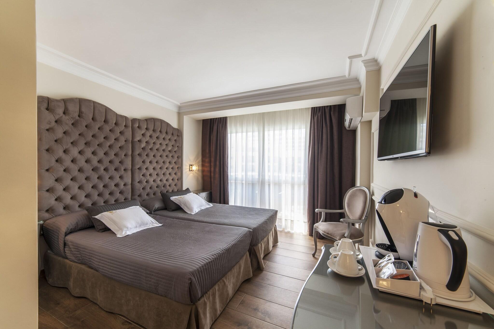 Double or Twin City View Two Beds