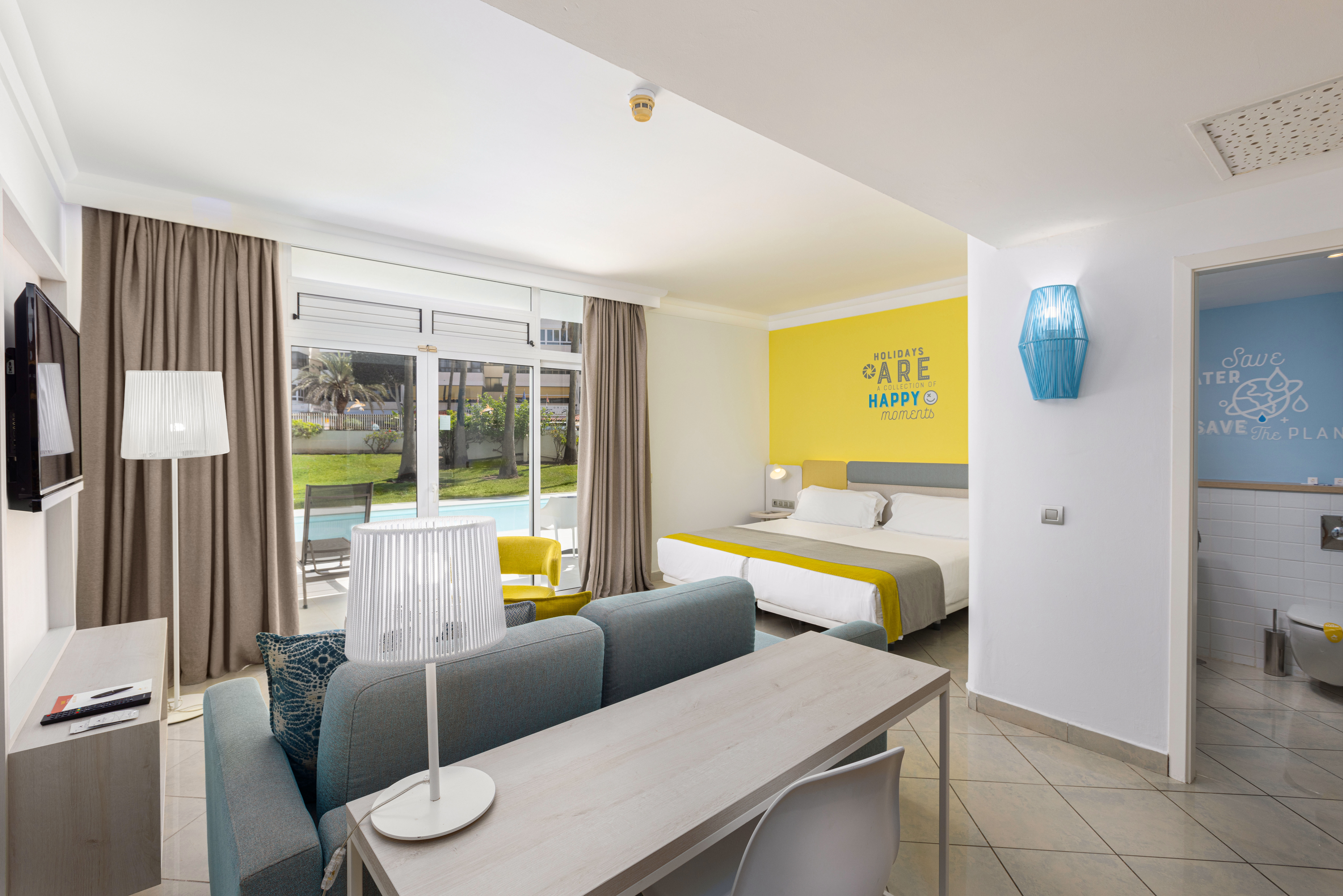 Family Room Pool View