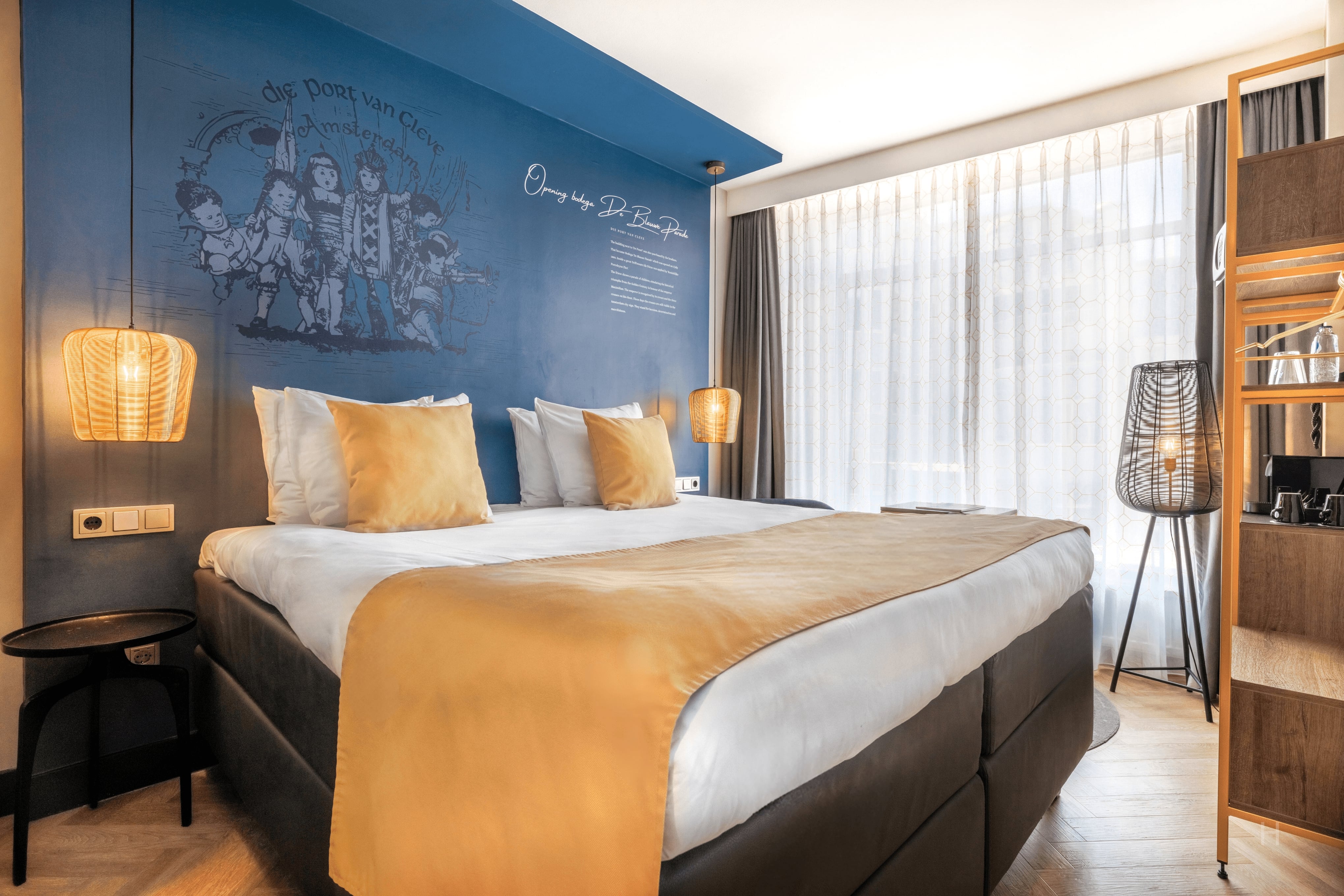 Double Queen Size Bed