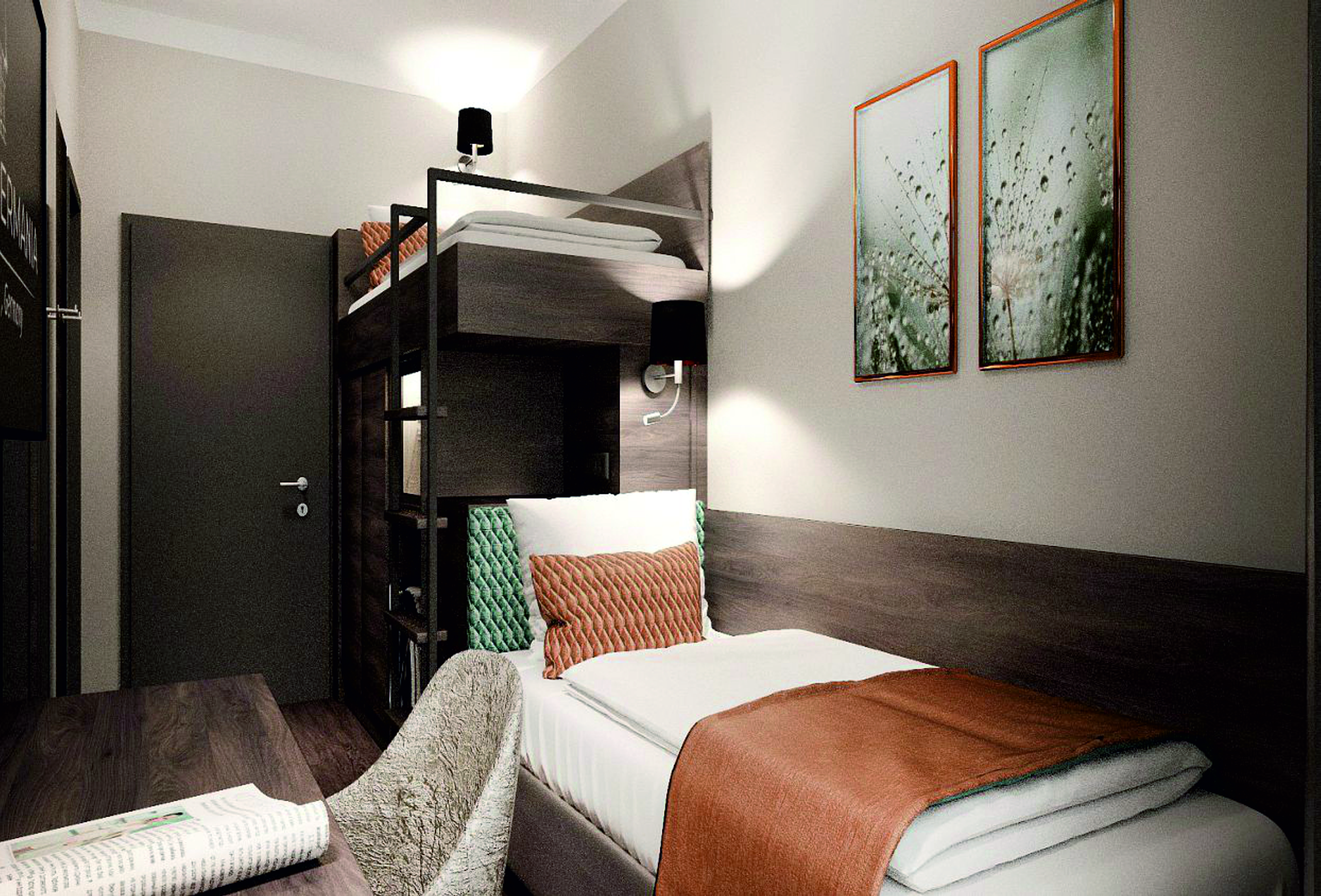 Twin Deluxe Two Beds