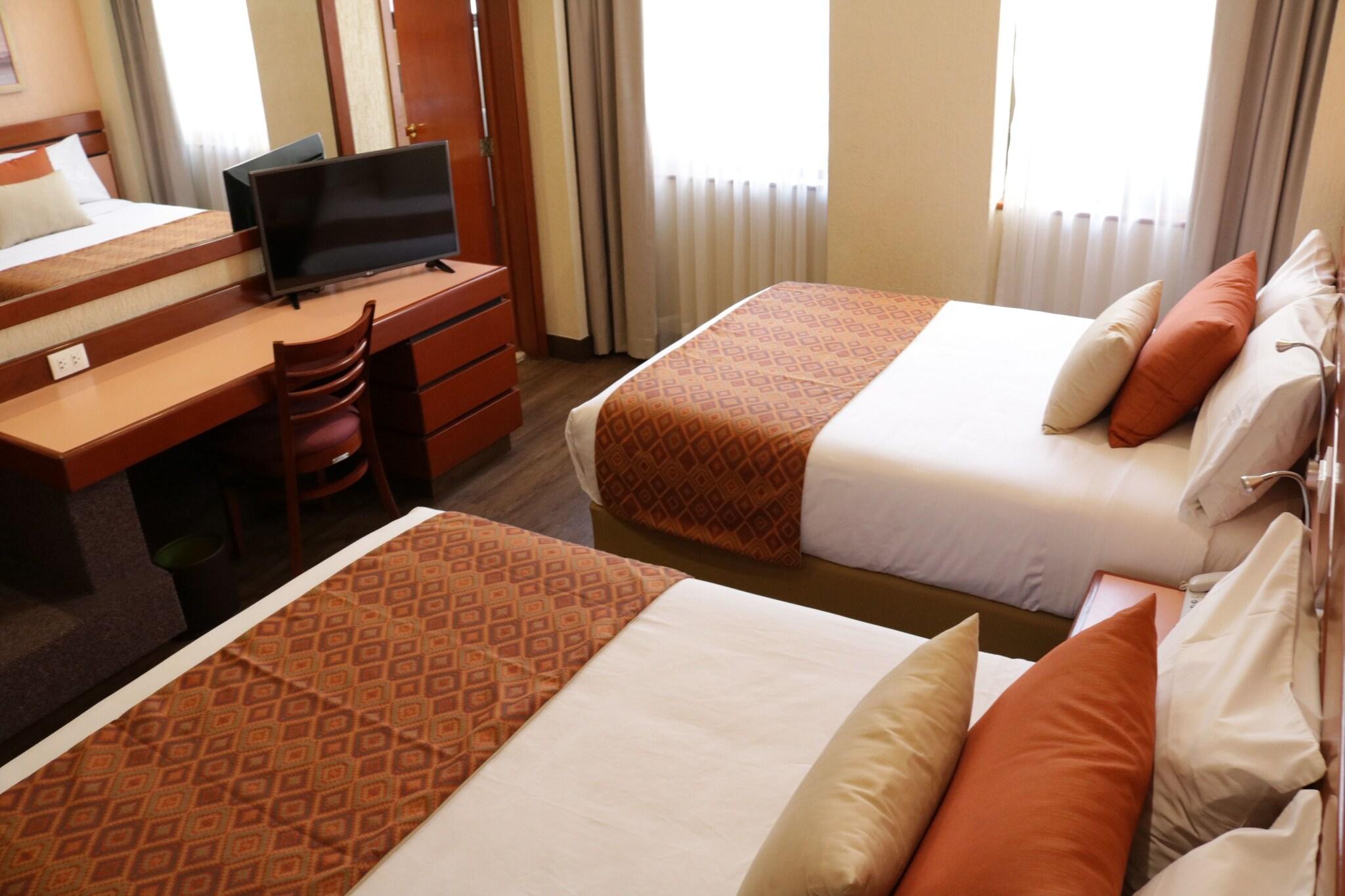 Double Two Double Beds