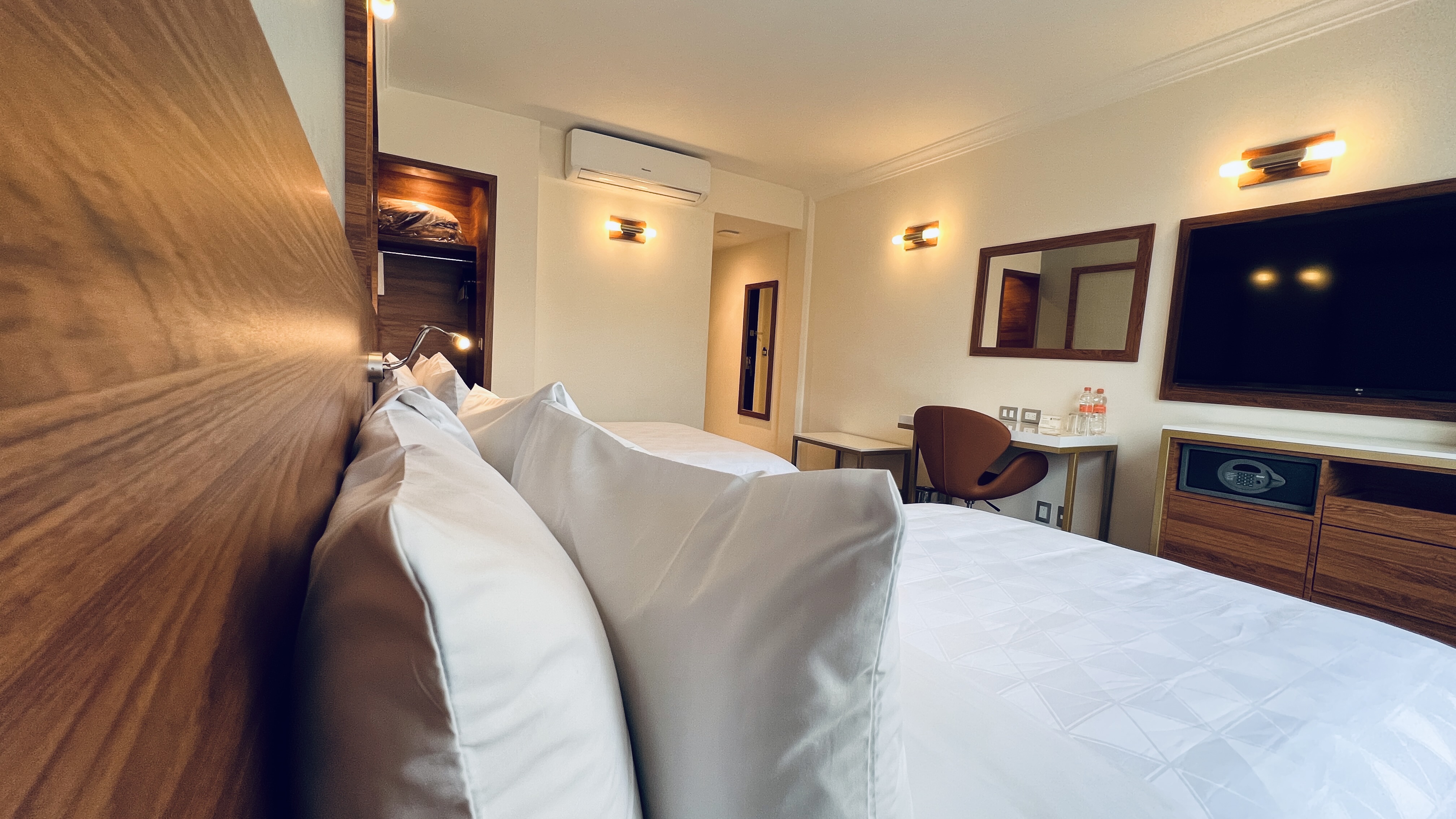 Double Two Double Beds