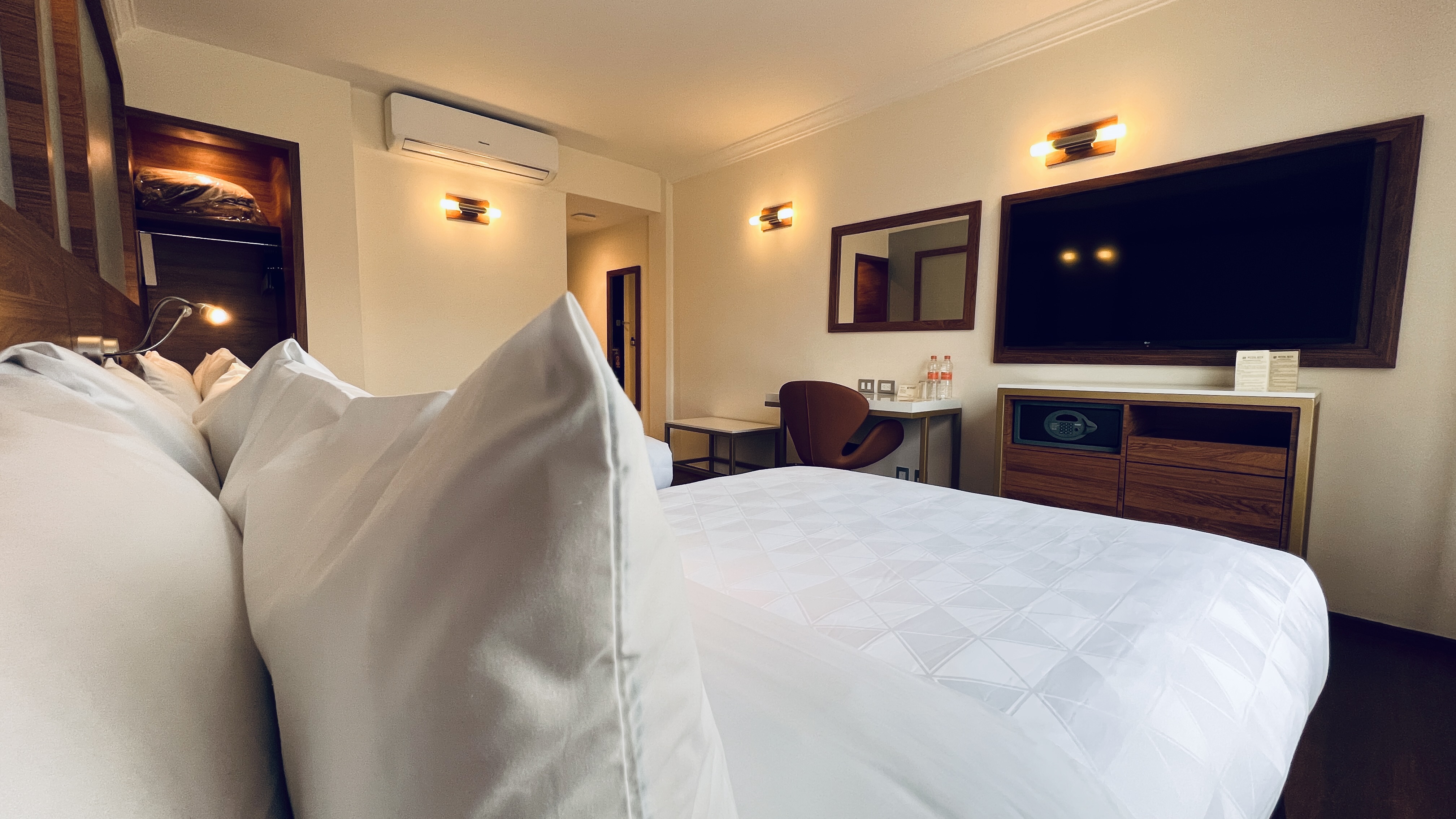 Double Two Double Beds