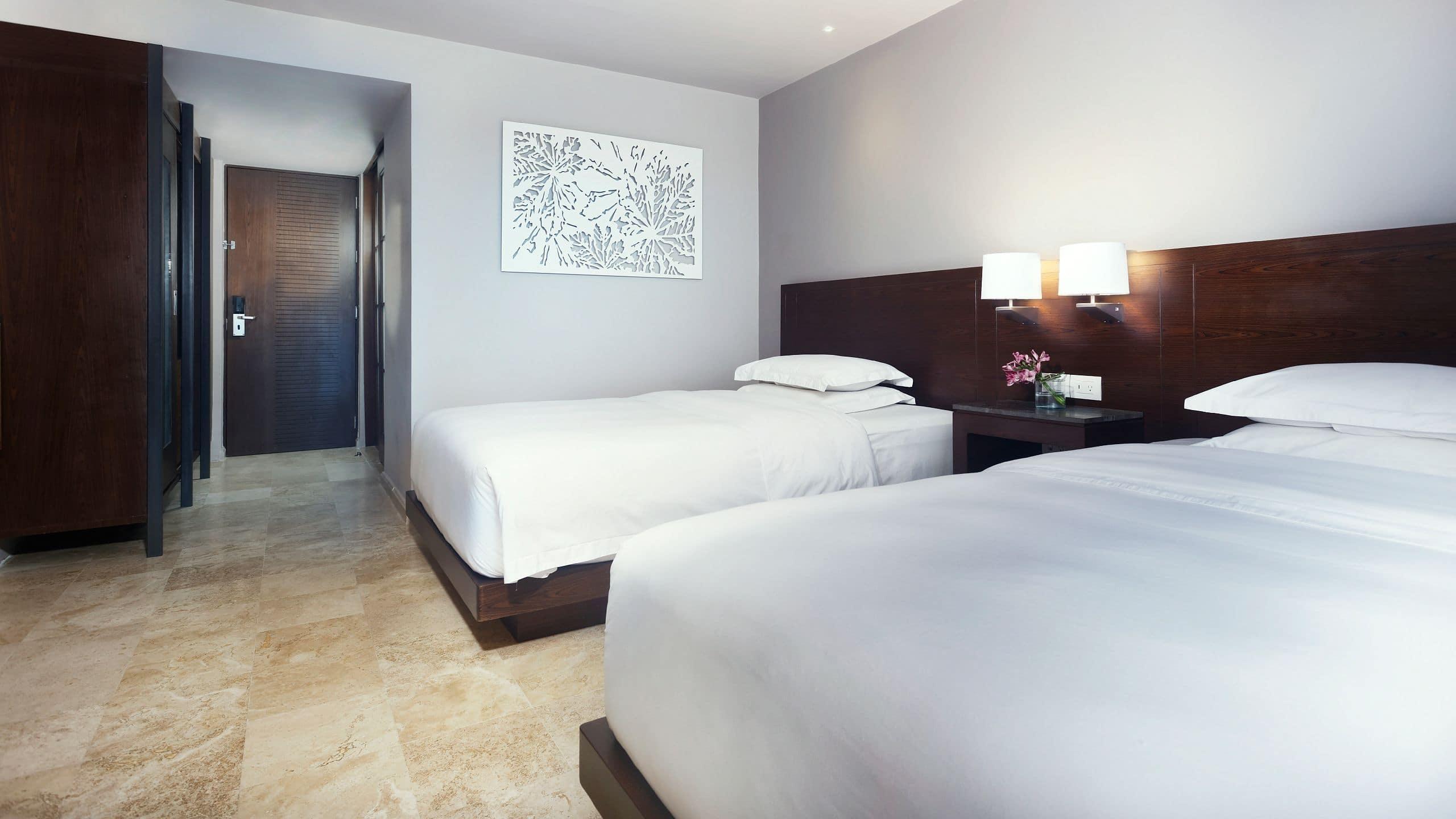 Double Two Double Beds