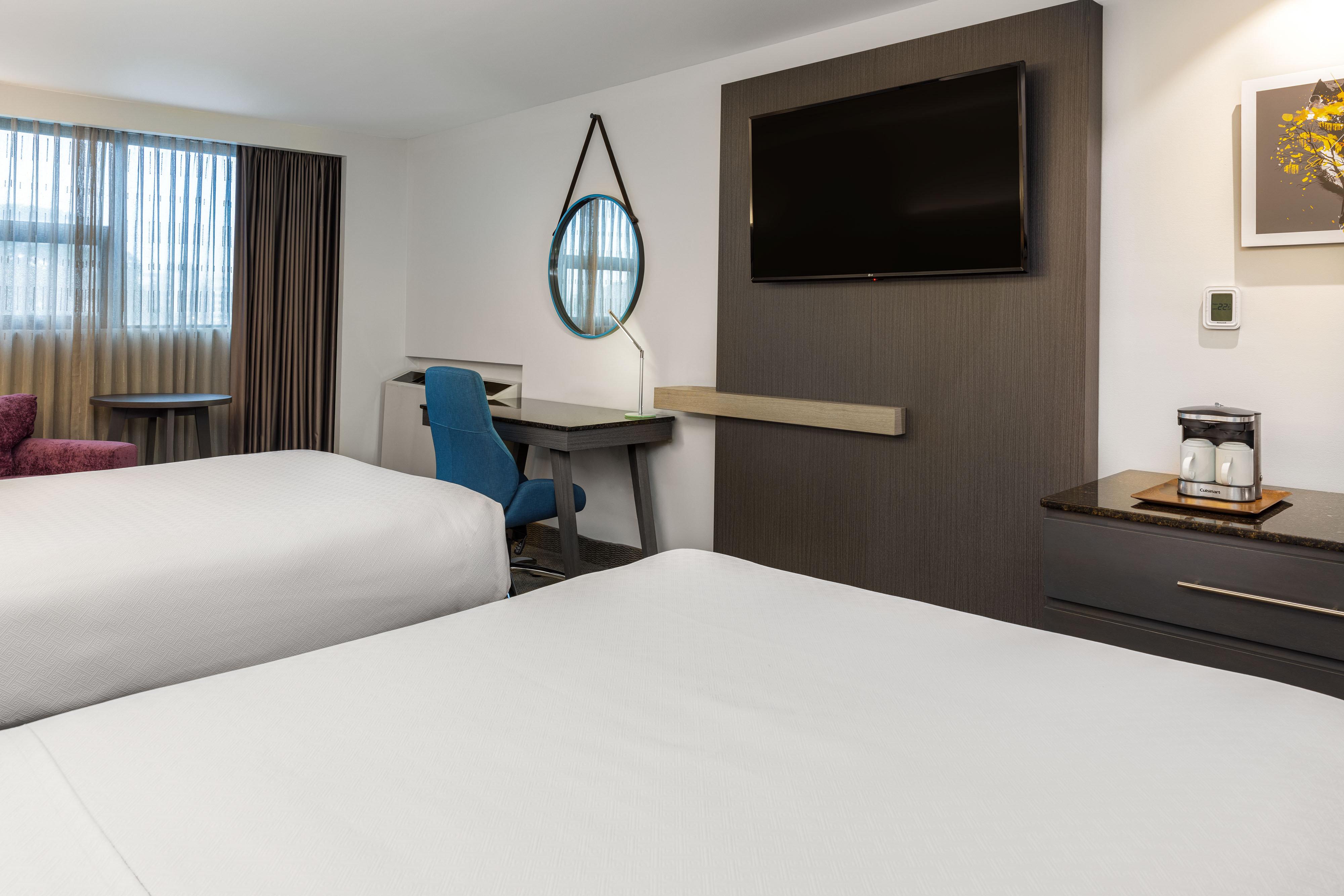 Double Two Double Beds