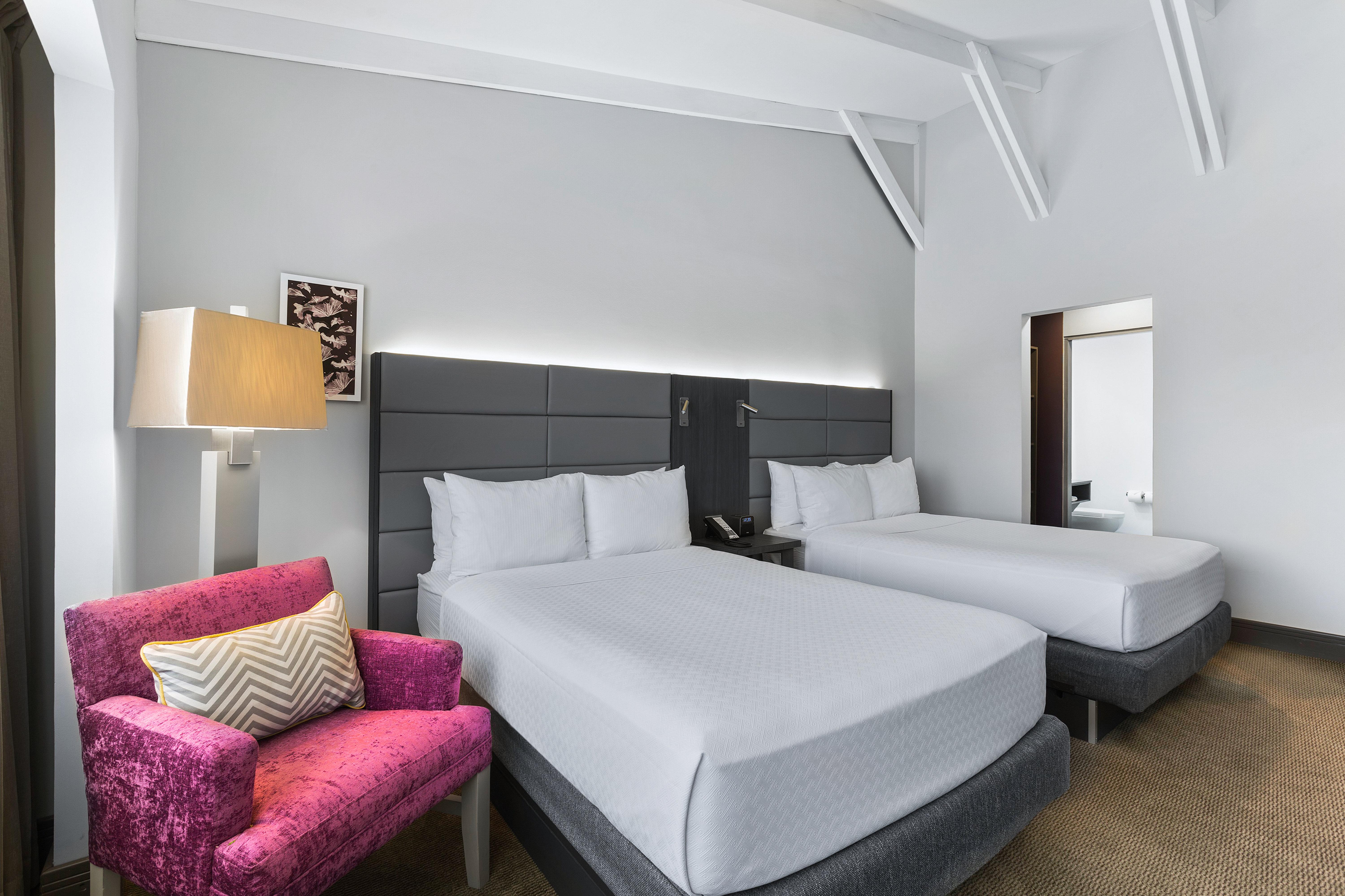 Double Two Double Beds