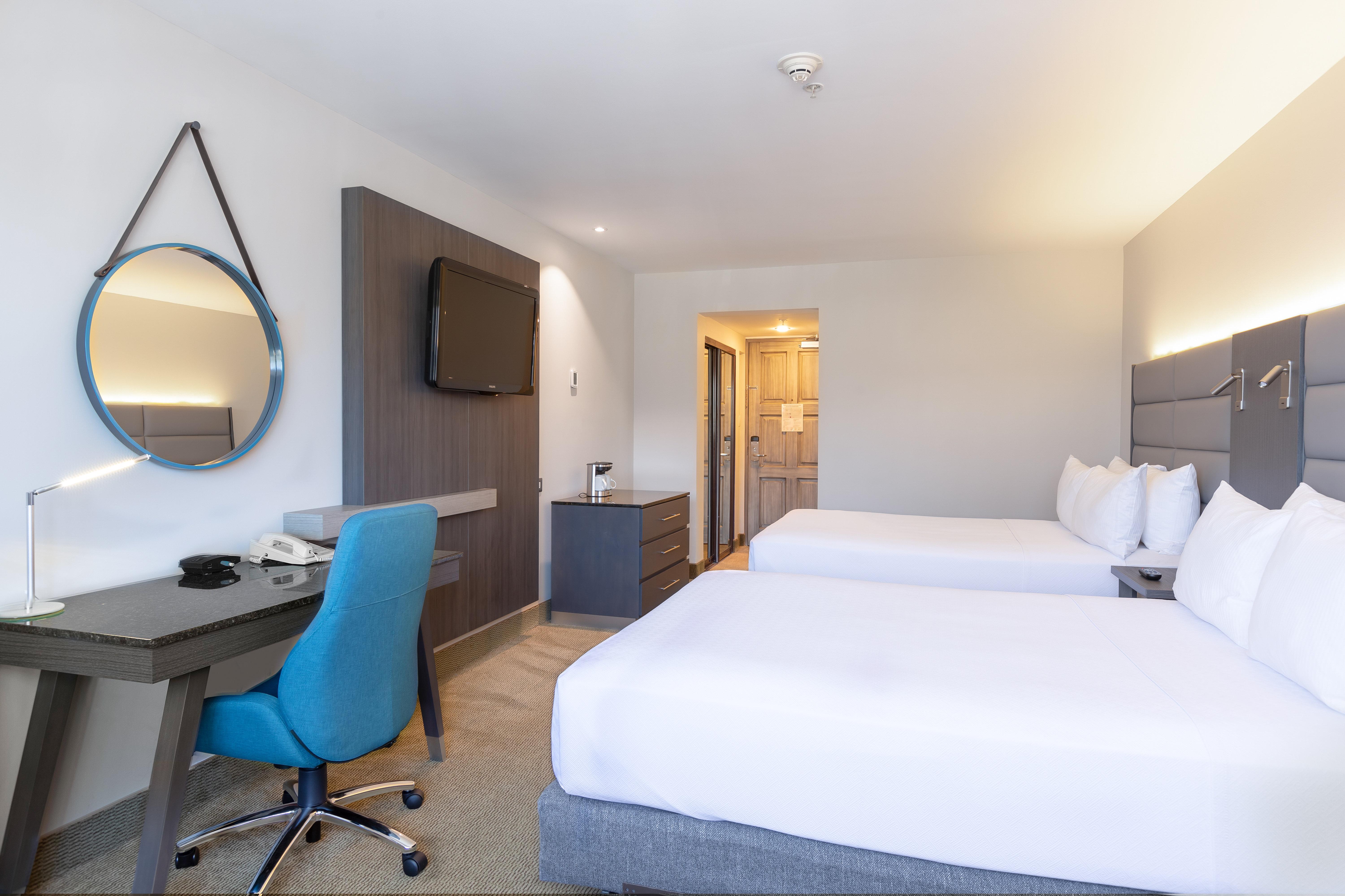 Double Two Double Beds