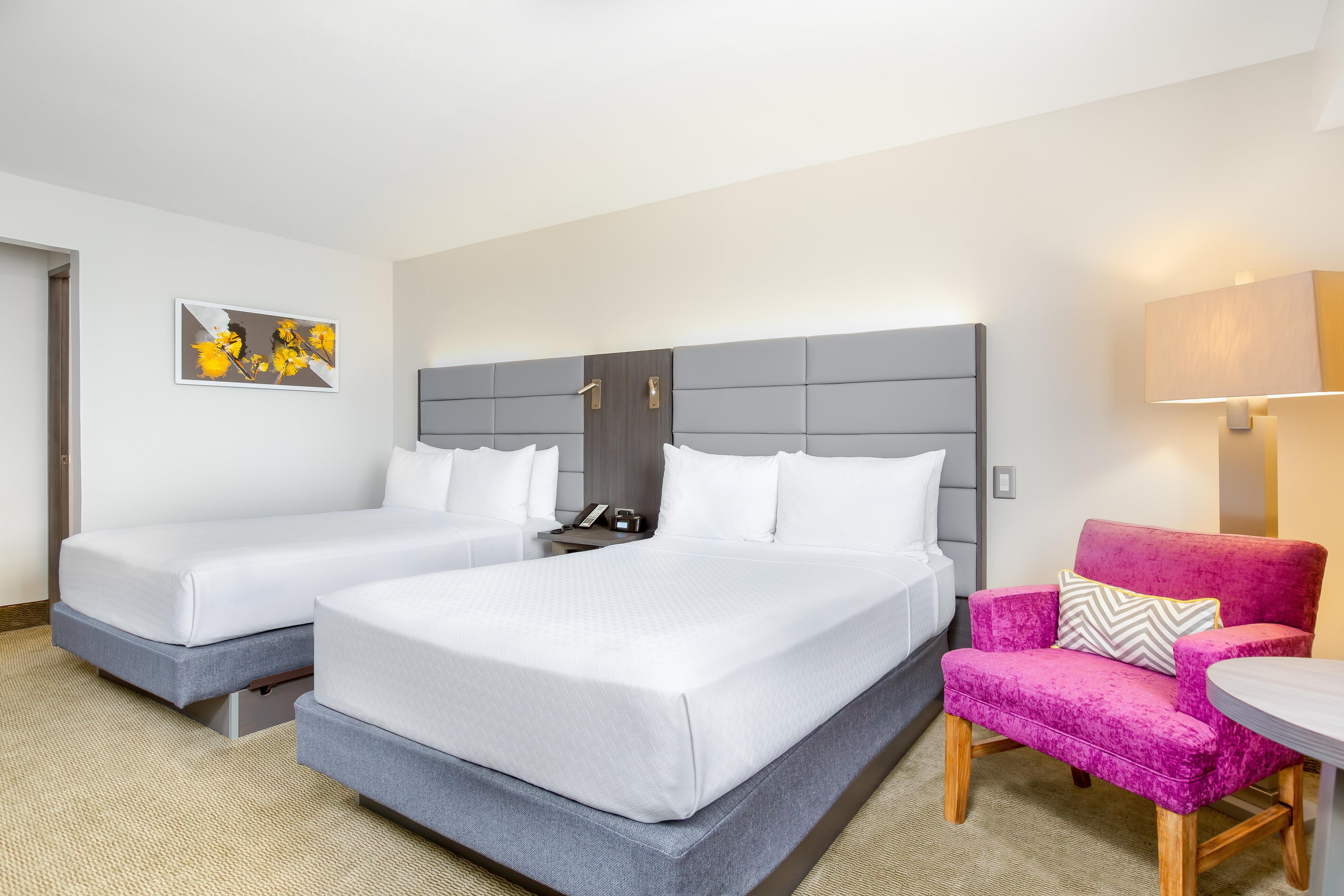 Double Two Double Beds