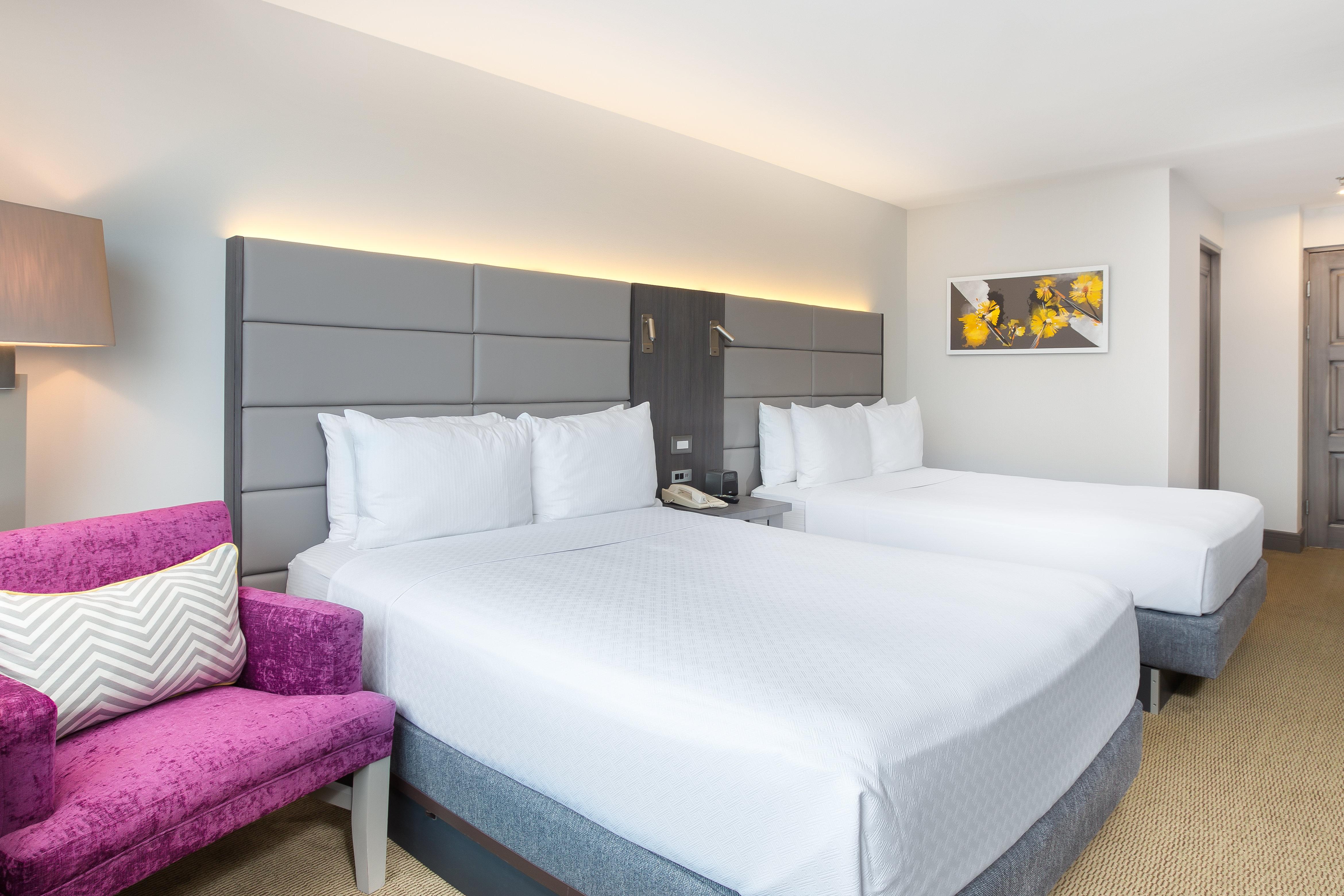 Double Two Double Beds