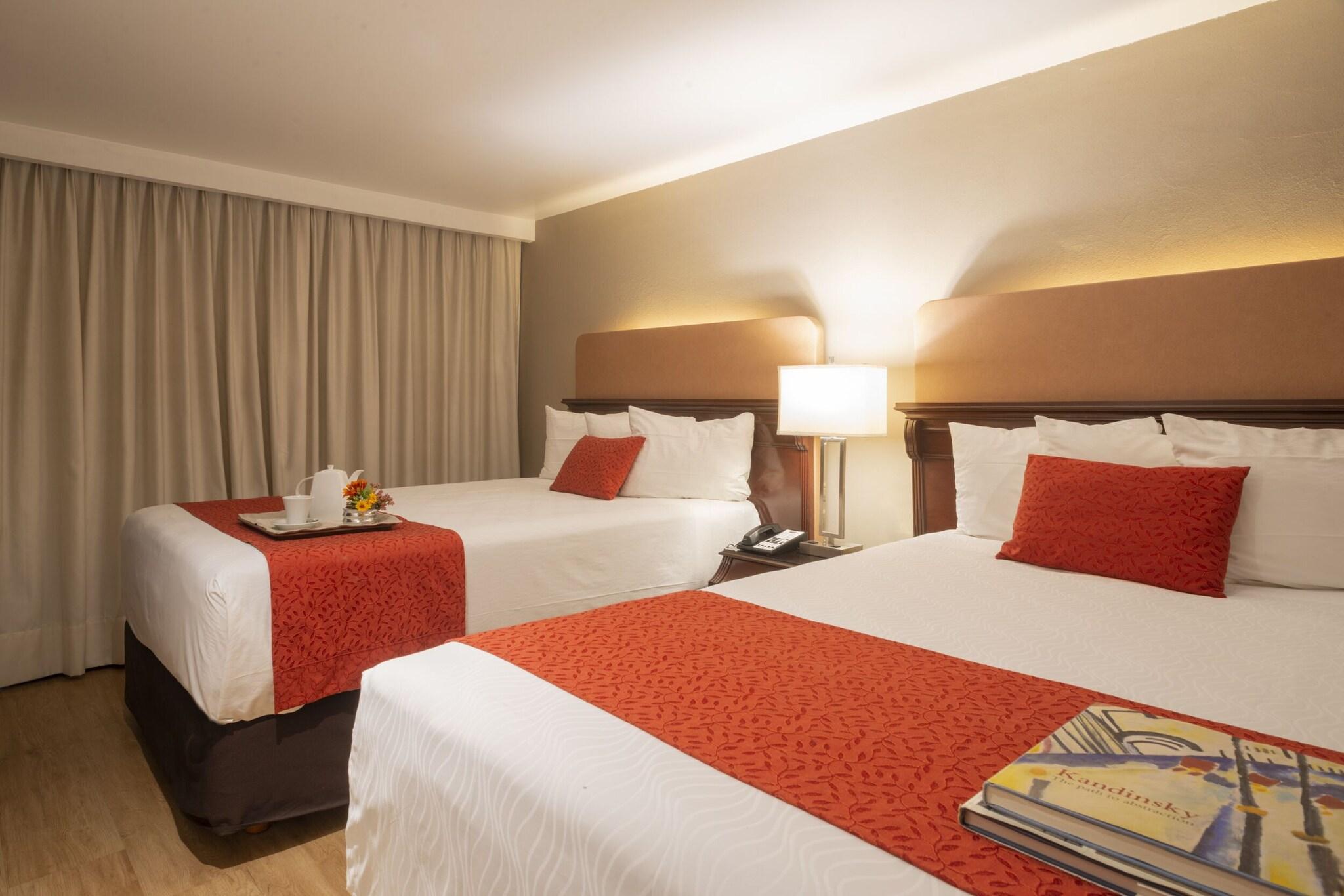 Double Two Double Beds