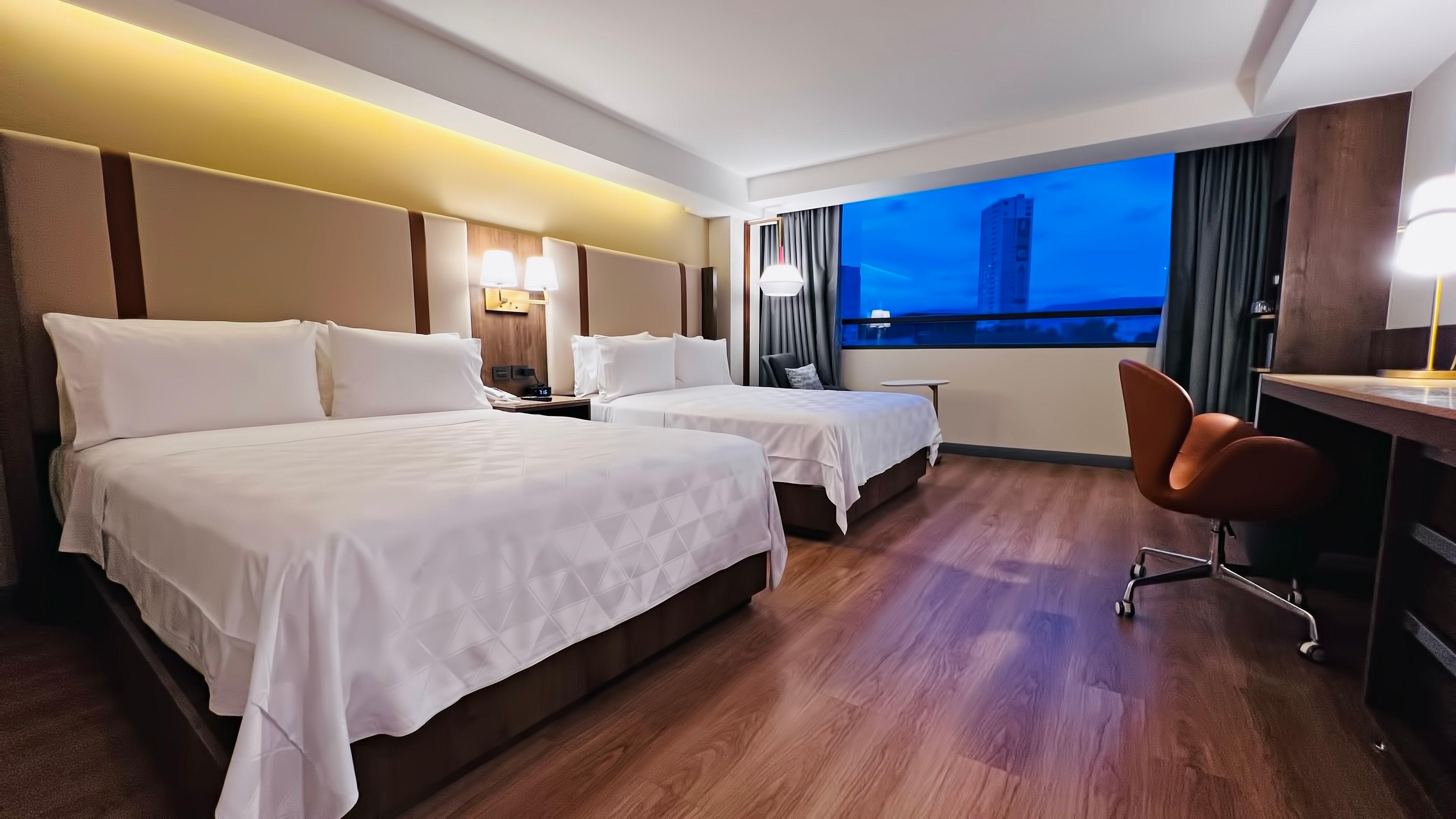 Double Two Double Beds