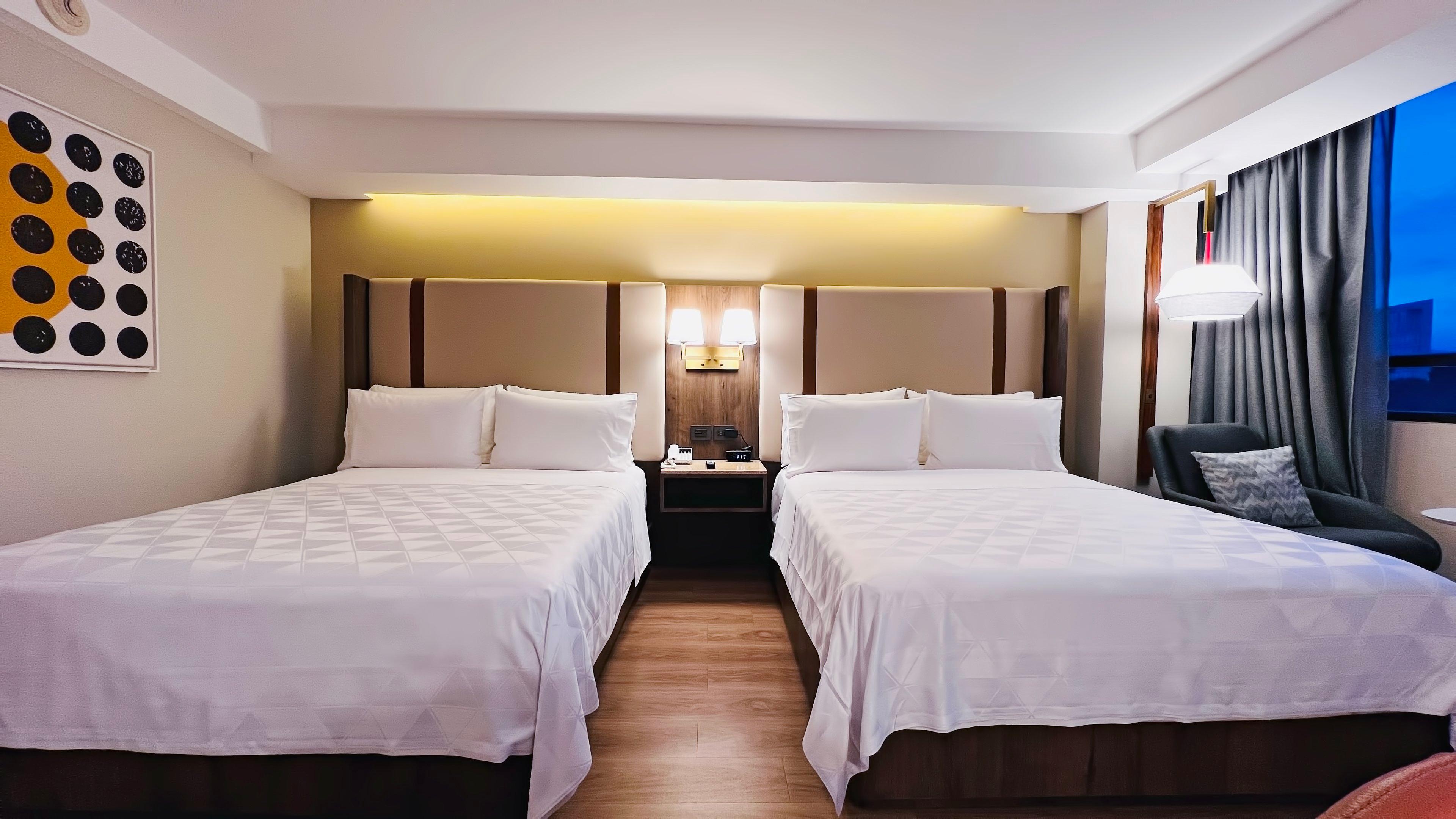 Double Two Double Beds