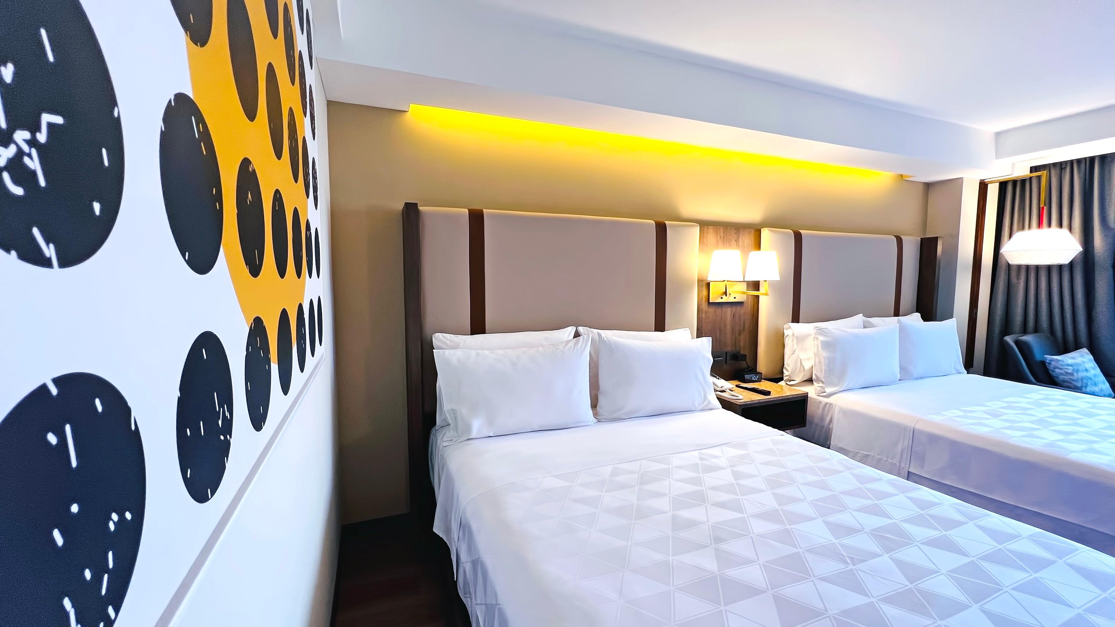 Double Two Double Beds