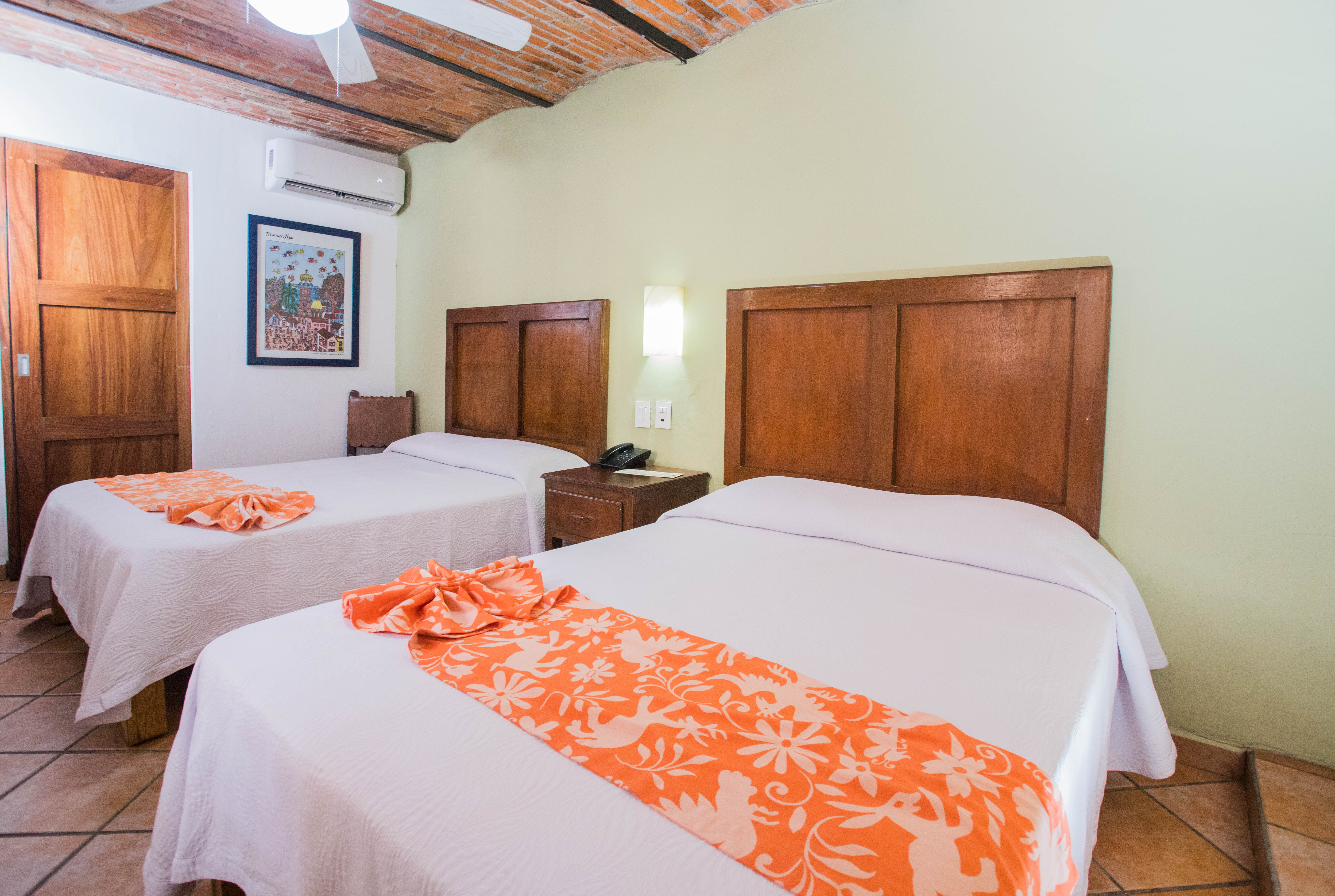 Double Two Double Beds