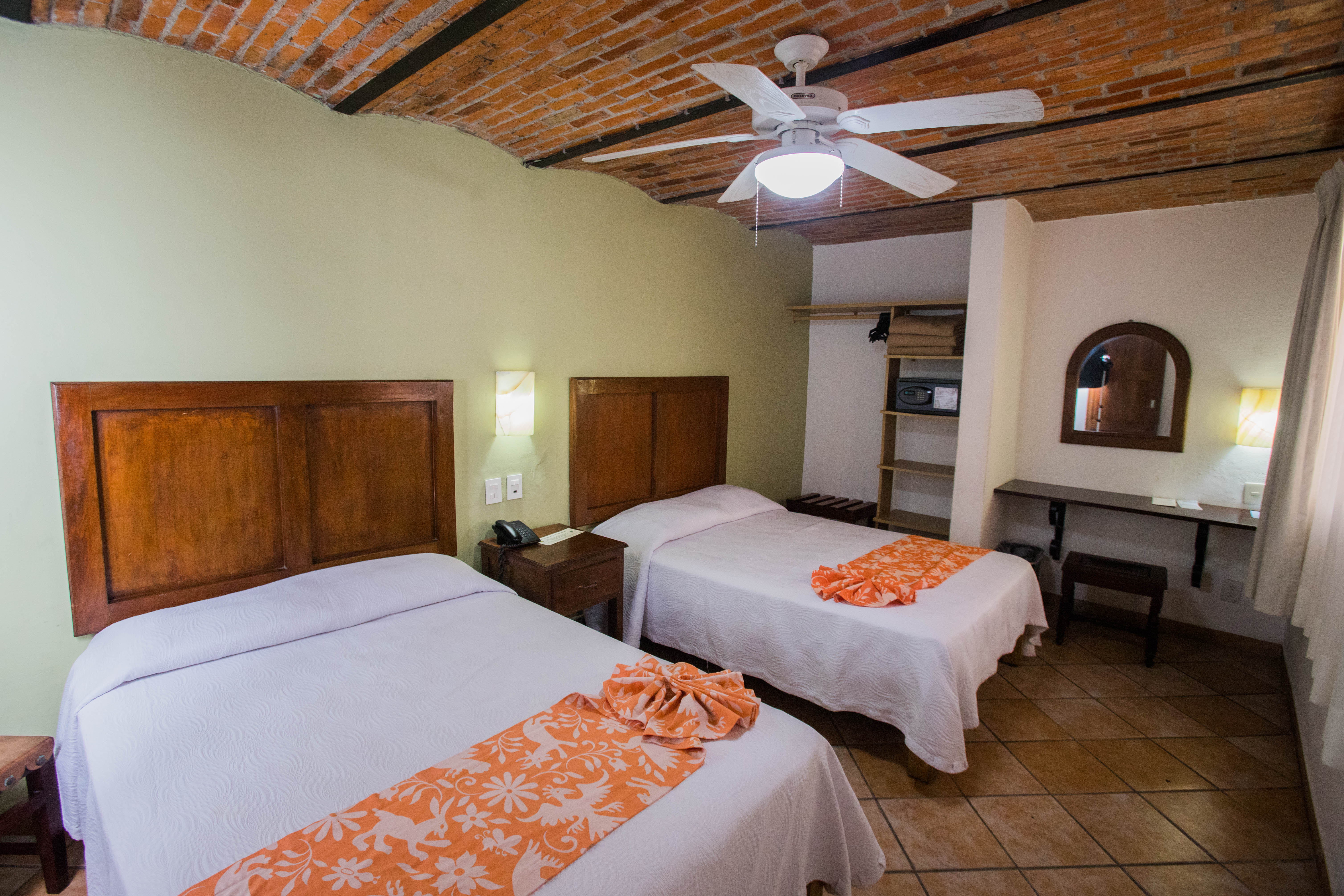 Double Two Double Beds