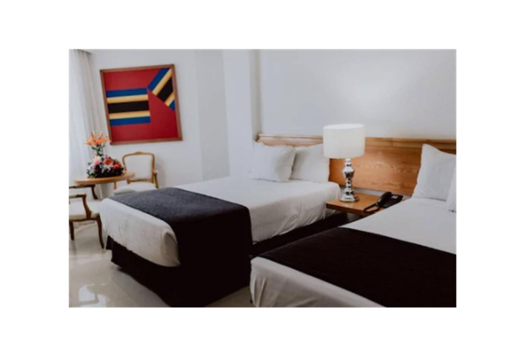 Double Two Double Beds