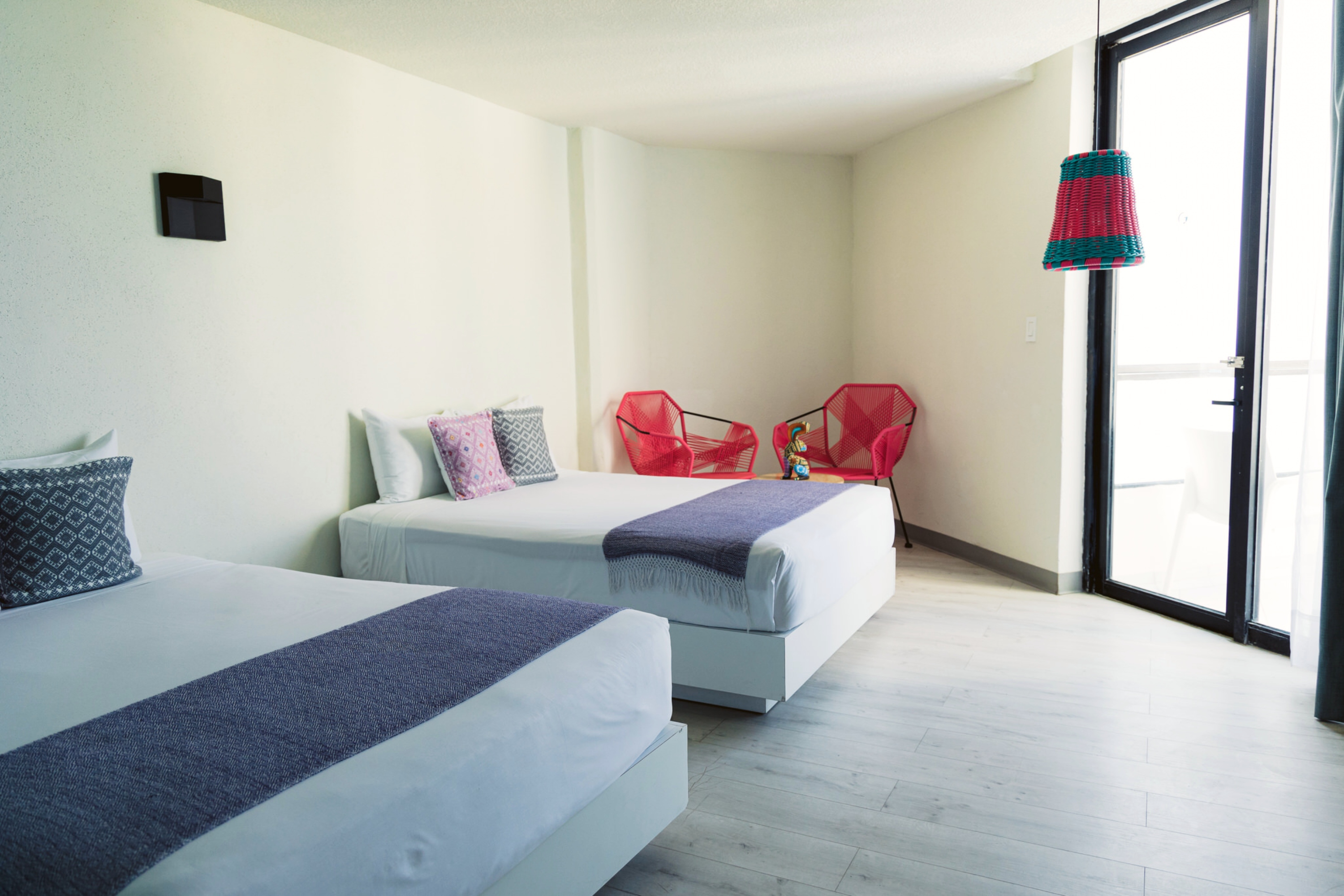 Junior Suite Ocean View Two Double Beds