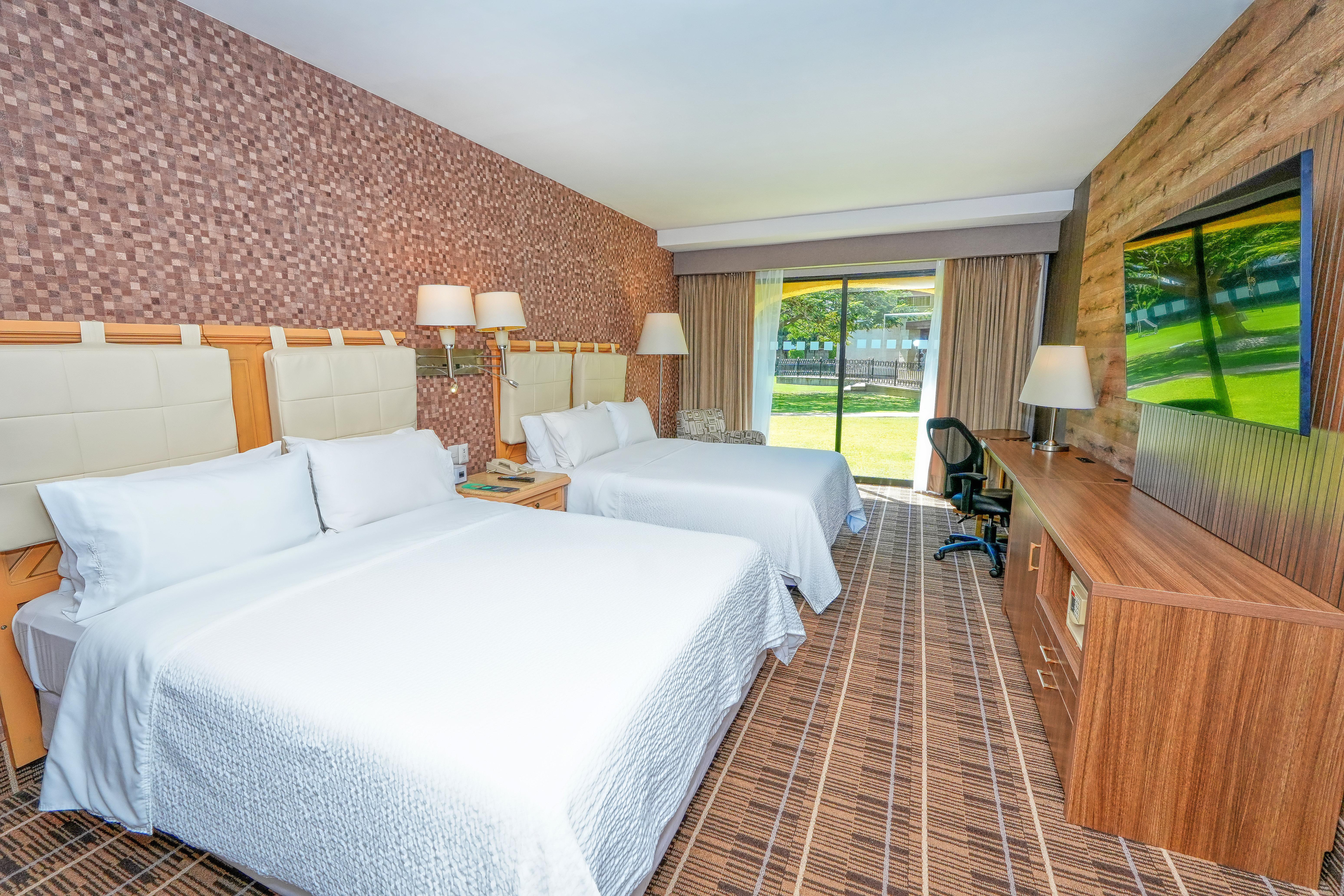 Double Two Queen Beds