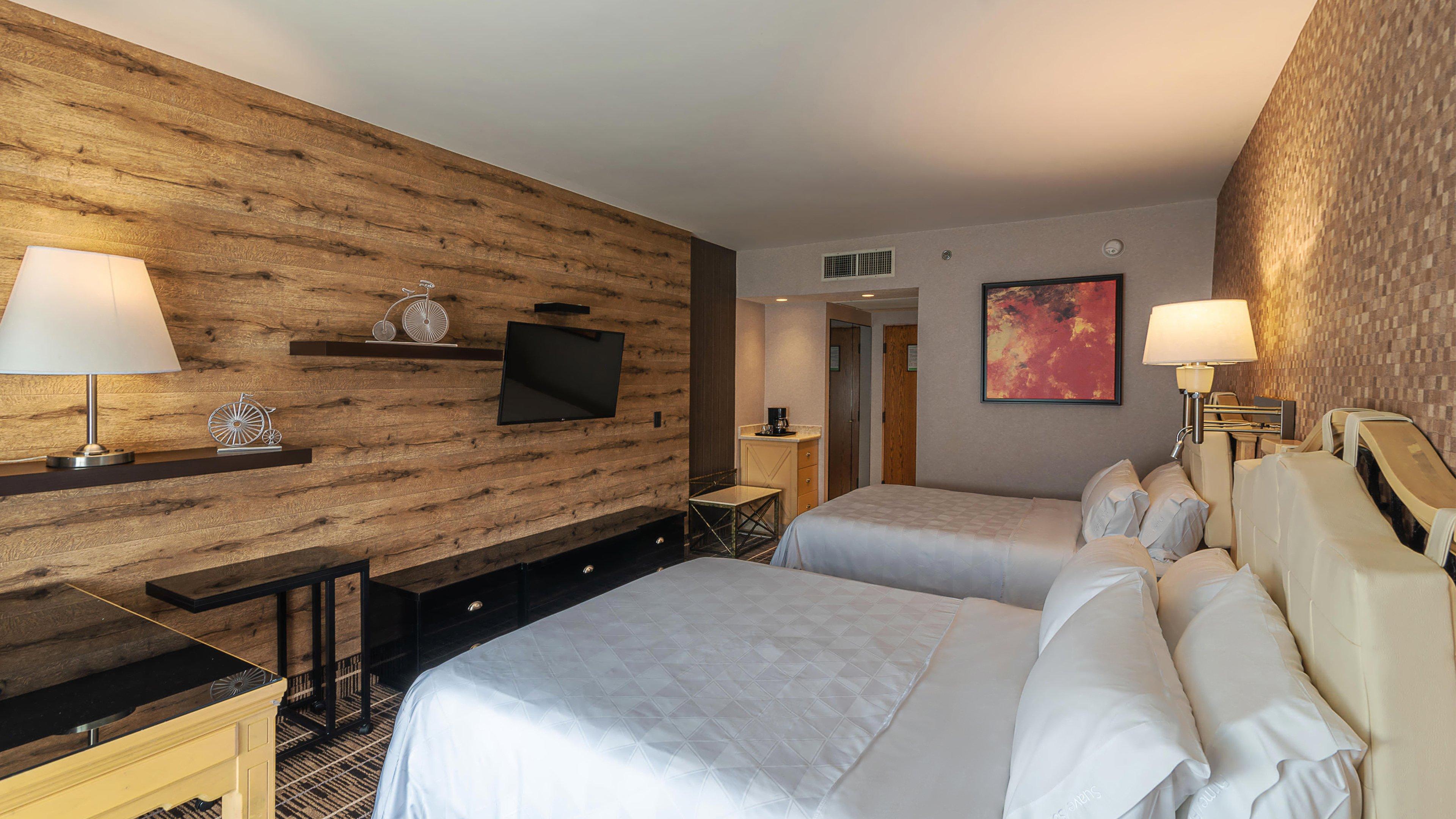 Double Two Queen Beds