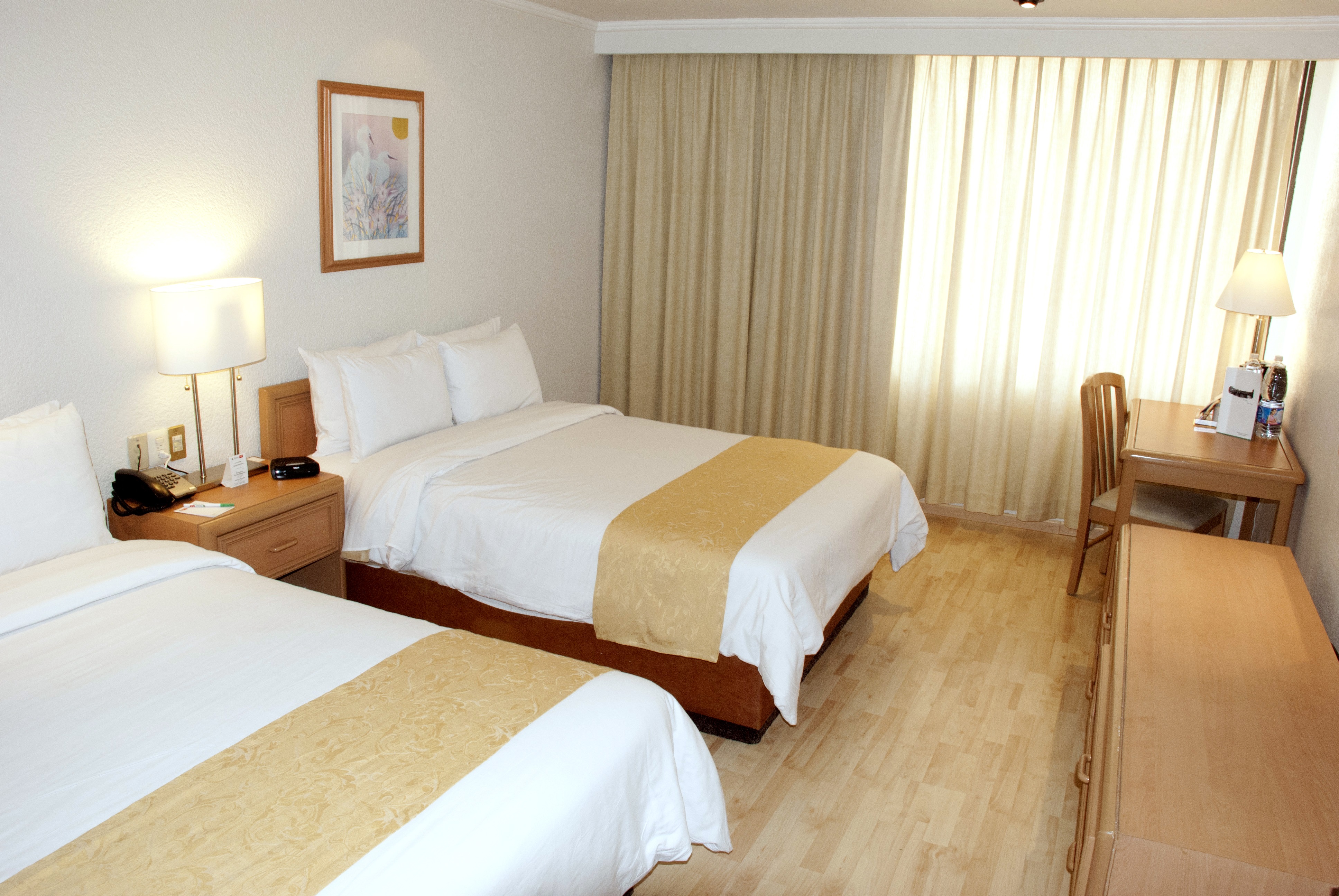 Double Two Double Beds