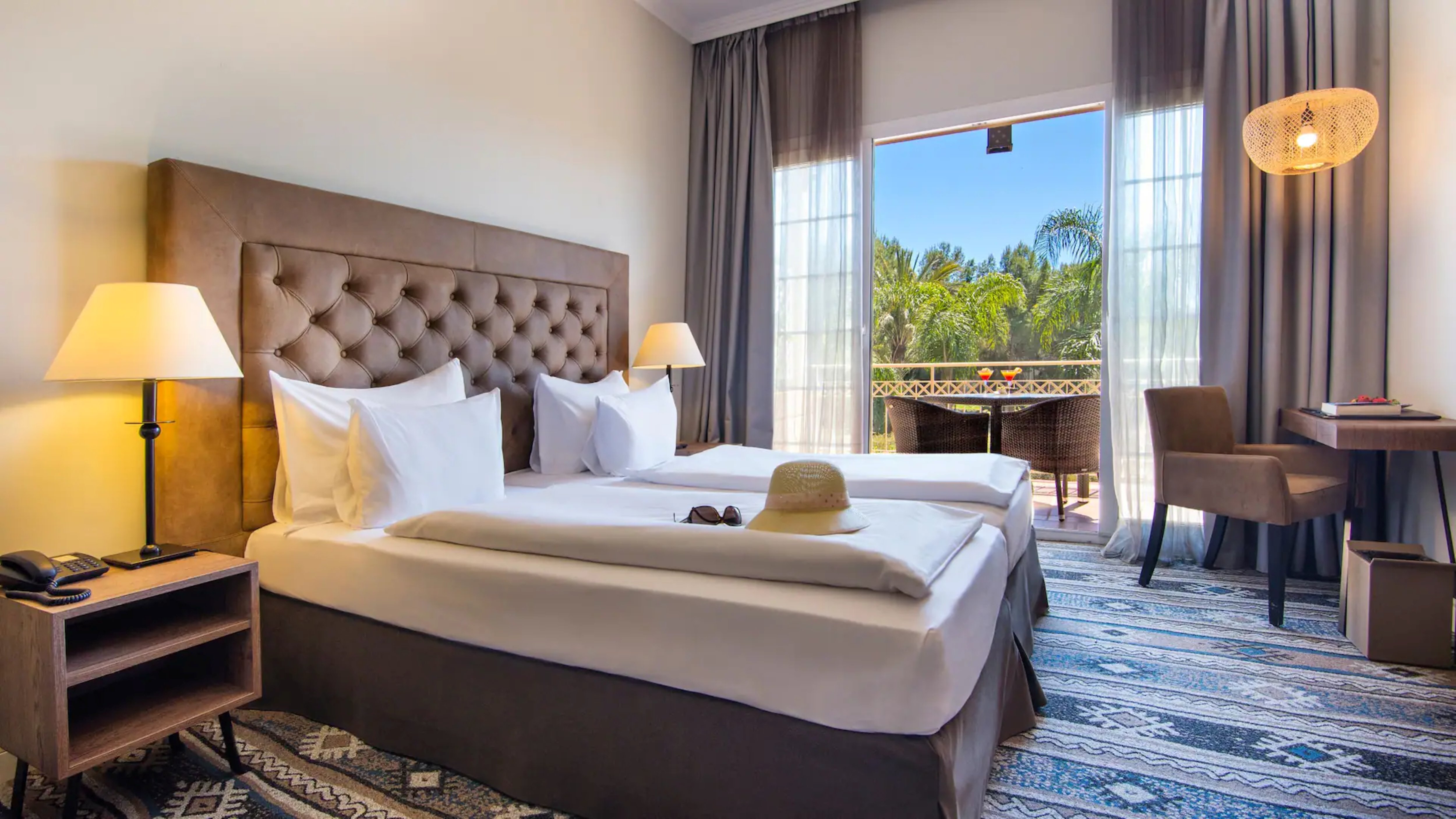 Double Pool View King Bed
