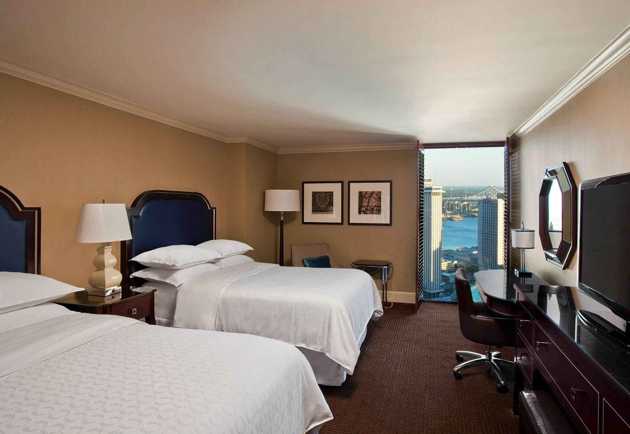 Quadruple Accessible Two Double Beds