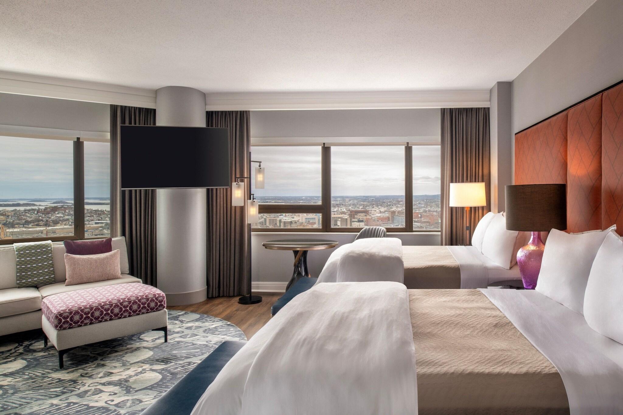 Quadruple City View Two Queen Beds