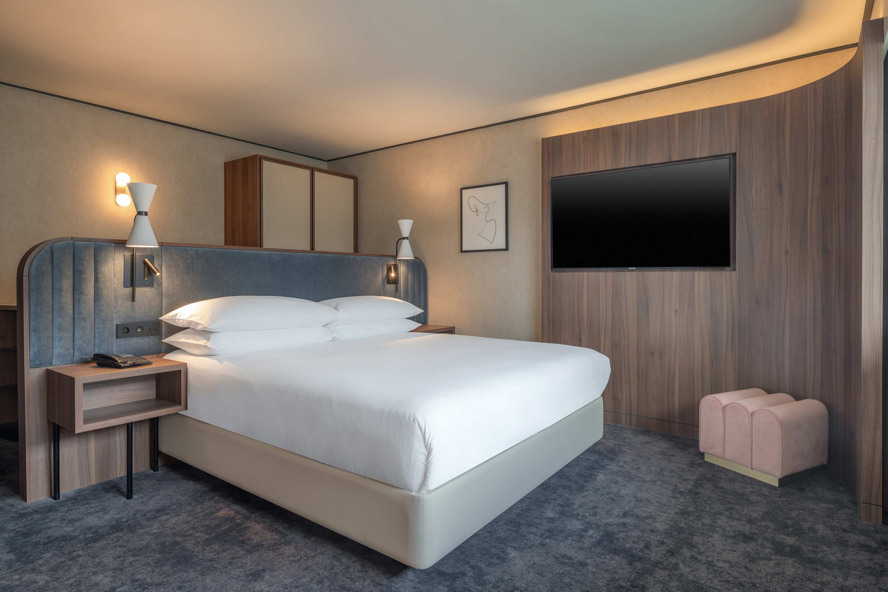 Double King Size Bed