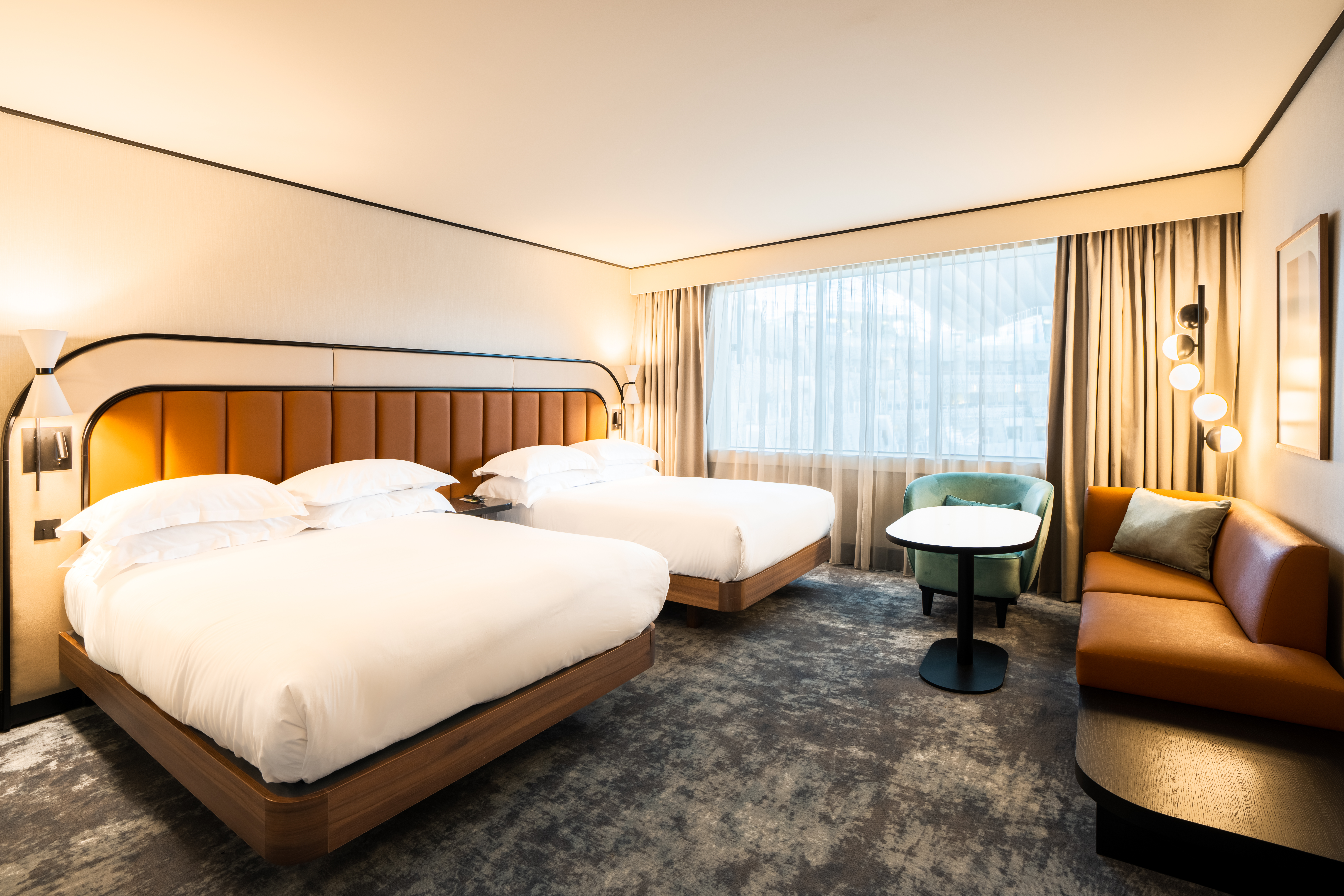 Double Two Double Beds