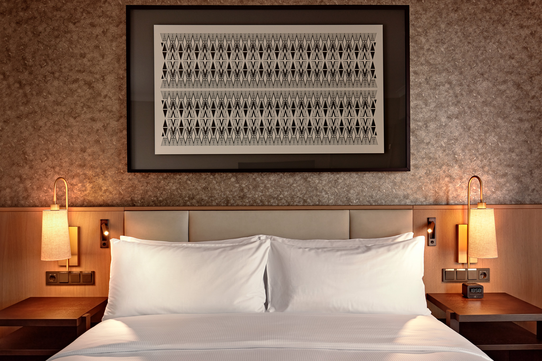 Double Guest Room King Bed