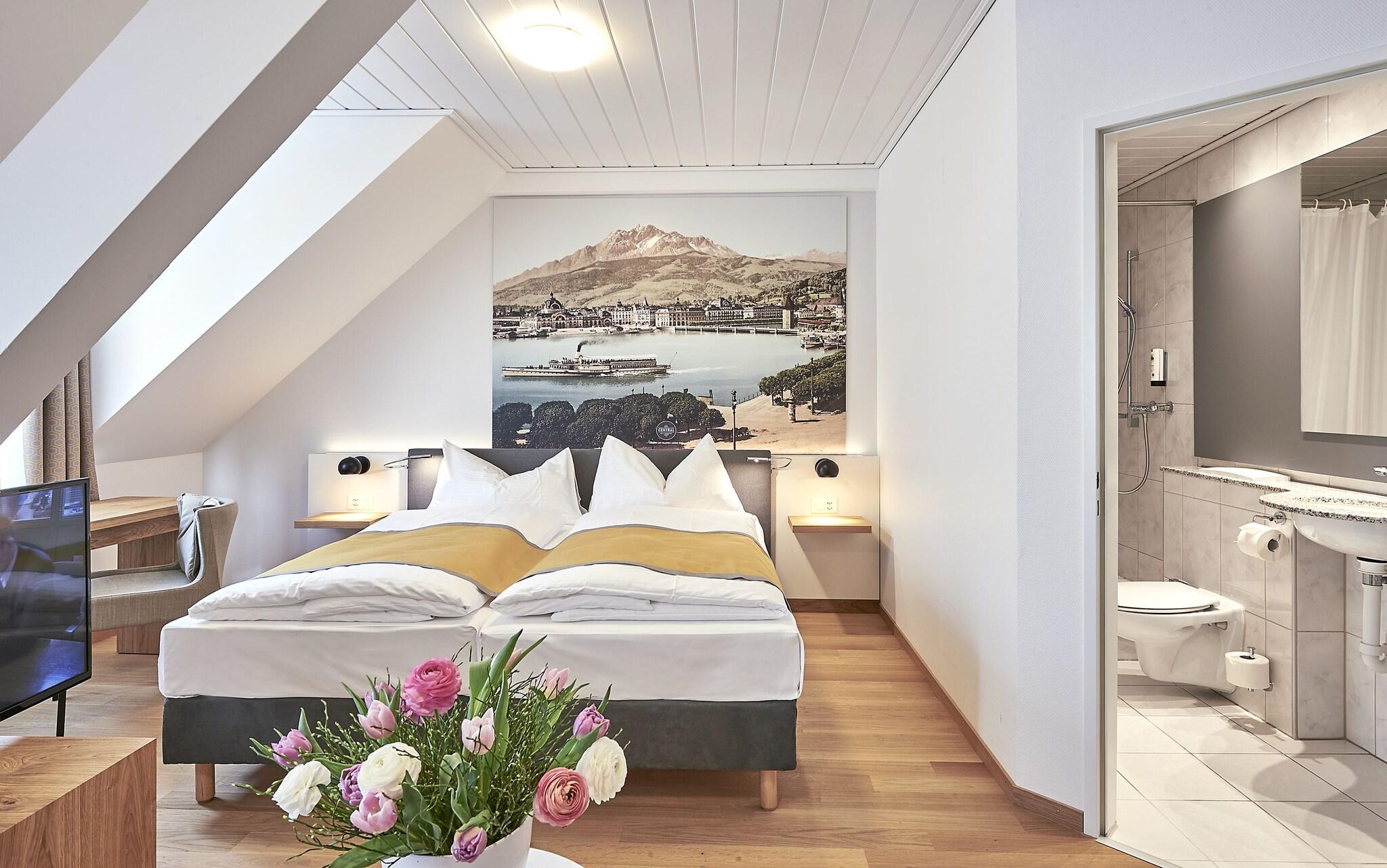 Family Room King Size Bed