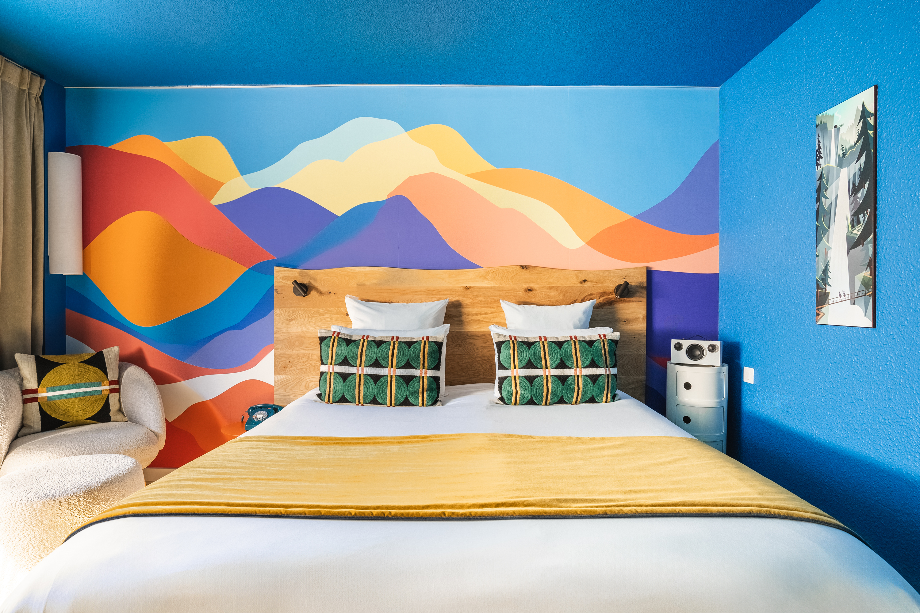 Double Classic Mountain View