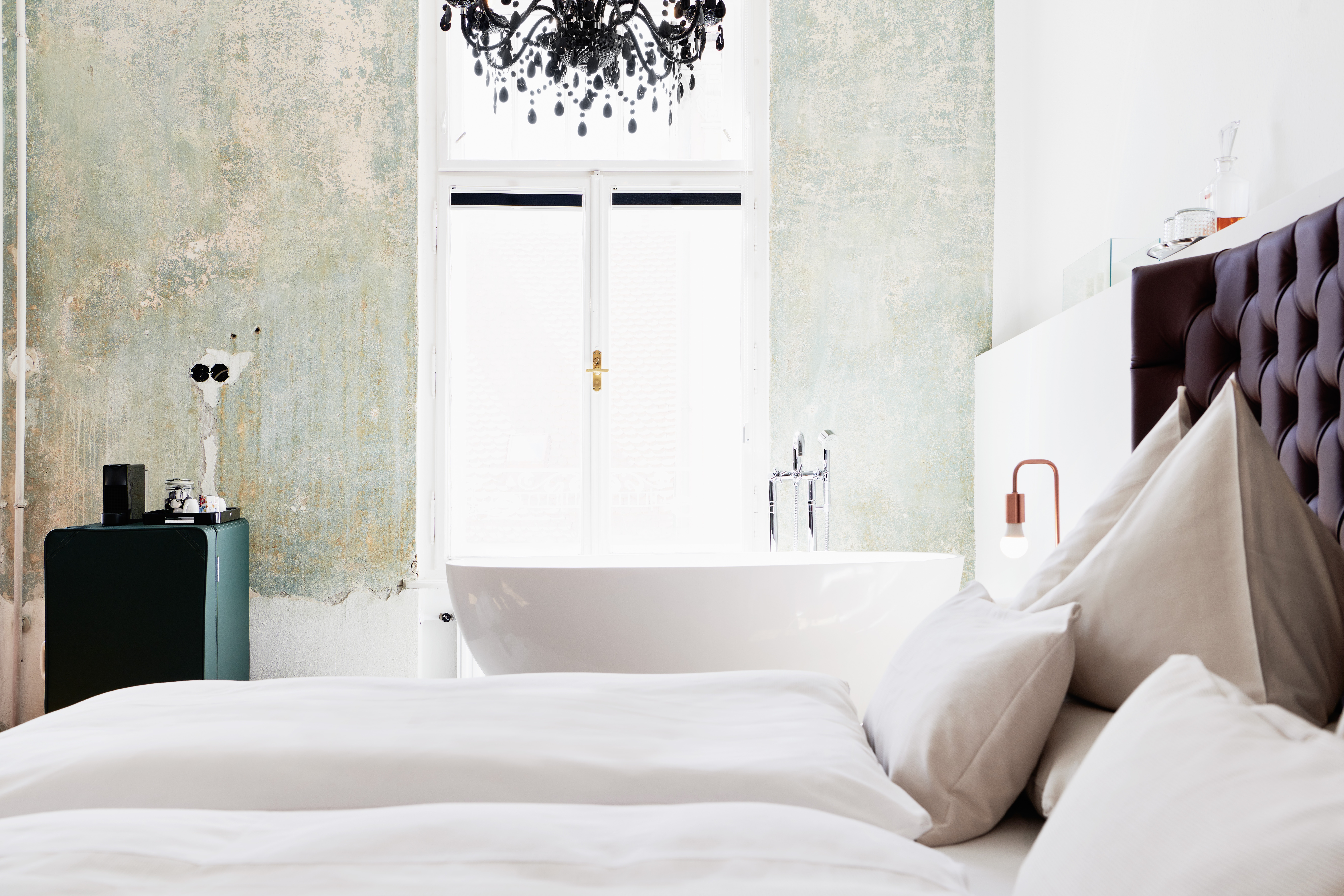 Double Single King Bed One Bedroom 