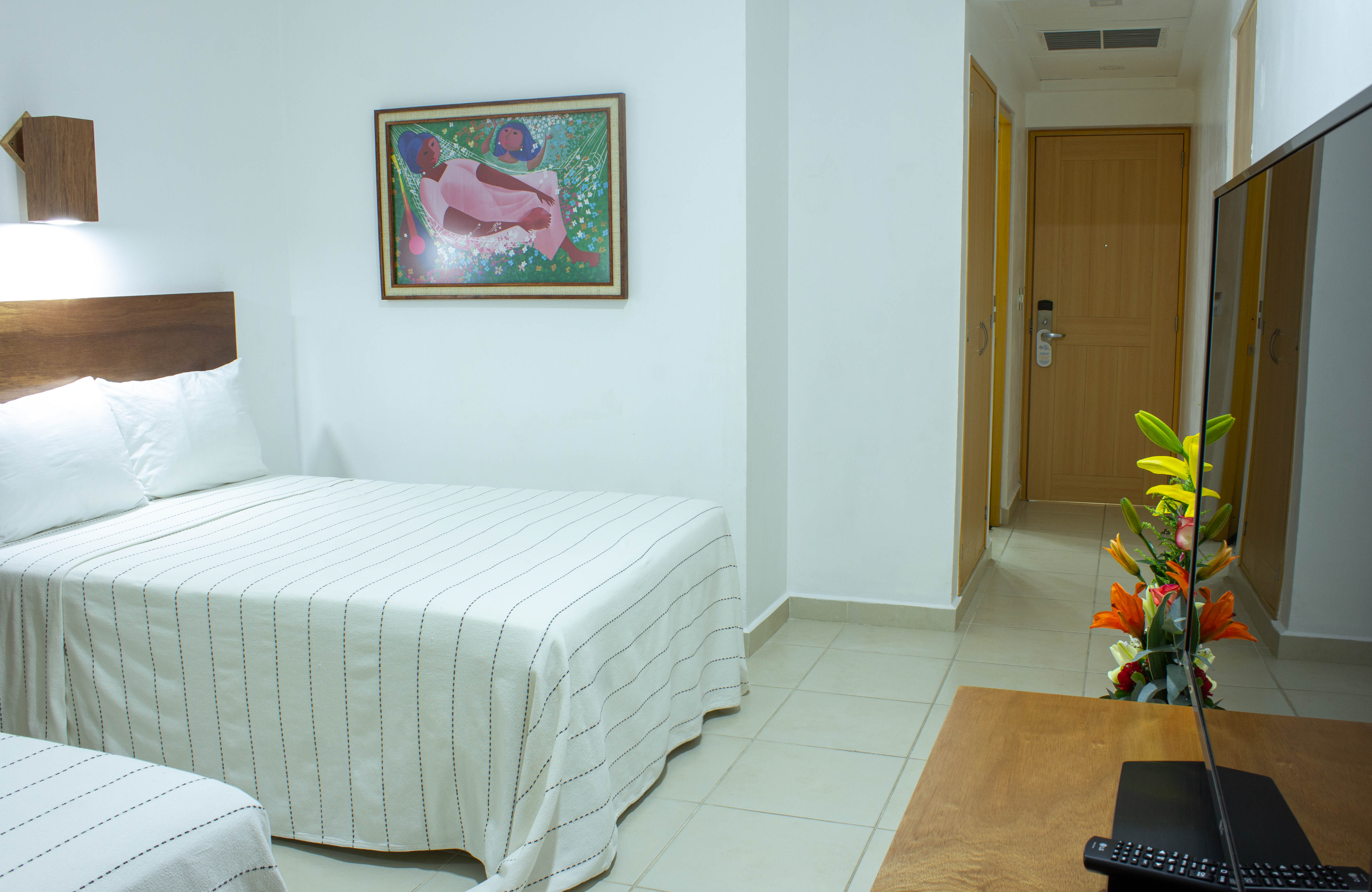 Double Two Double Beds