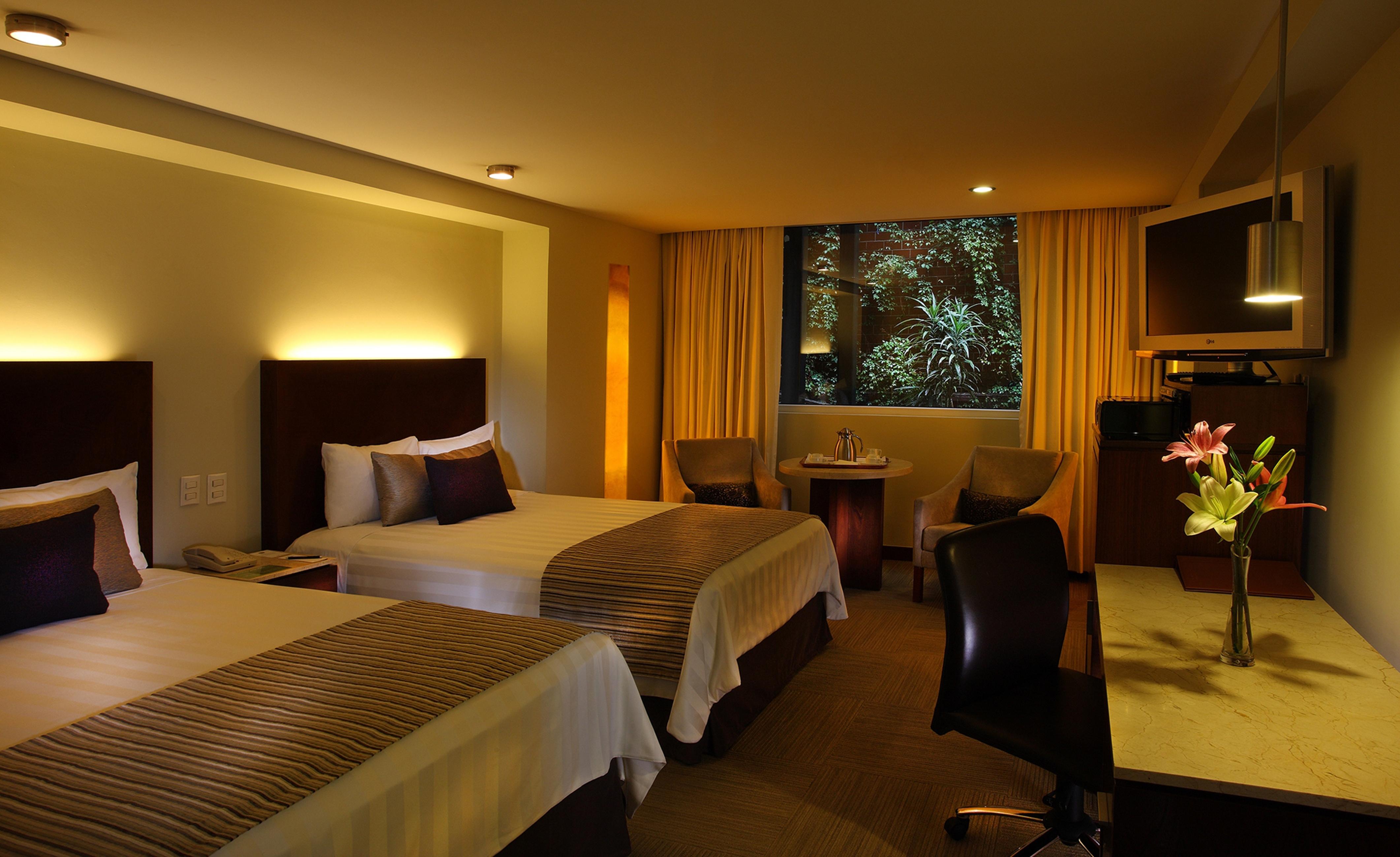 Double Two Double Beds