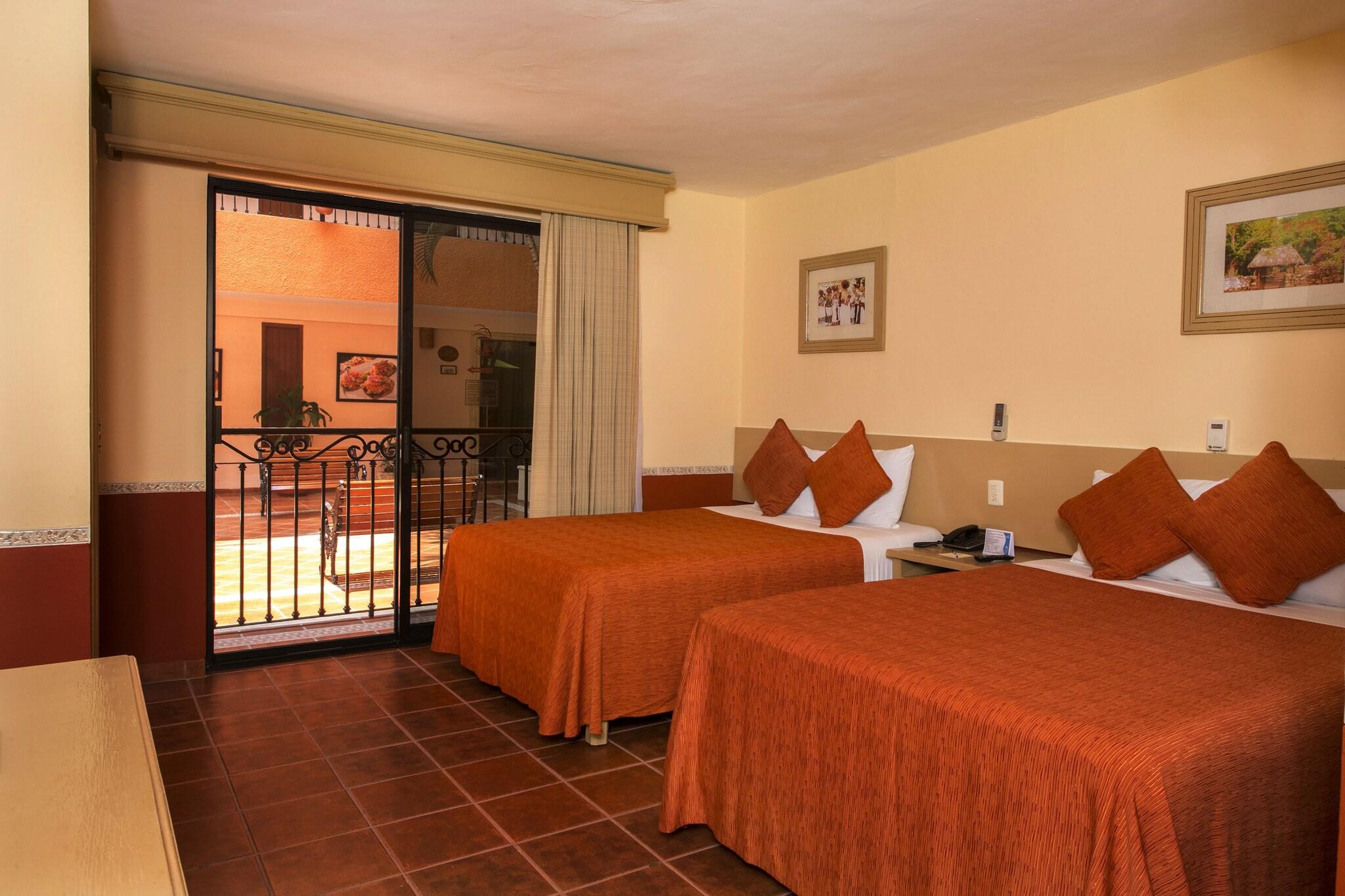 Double Two Double Beds