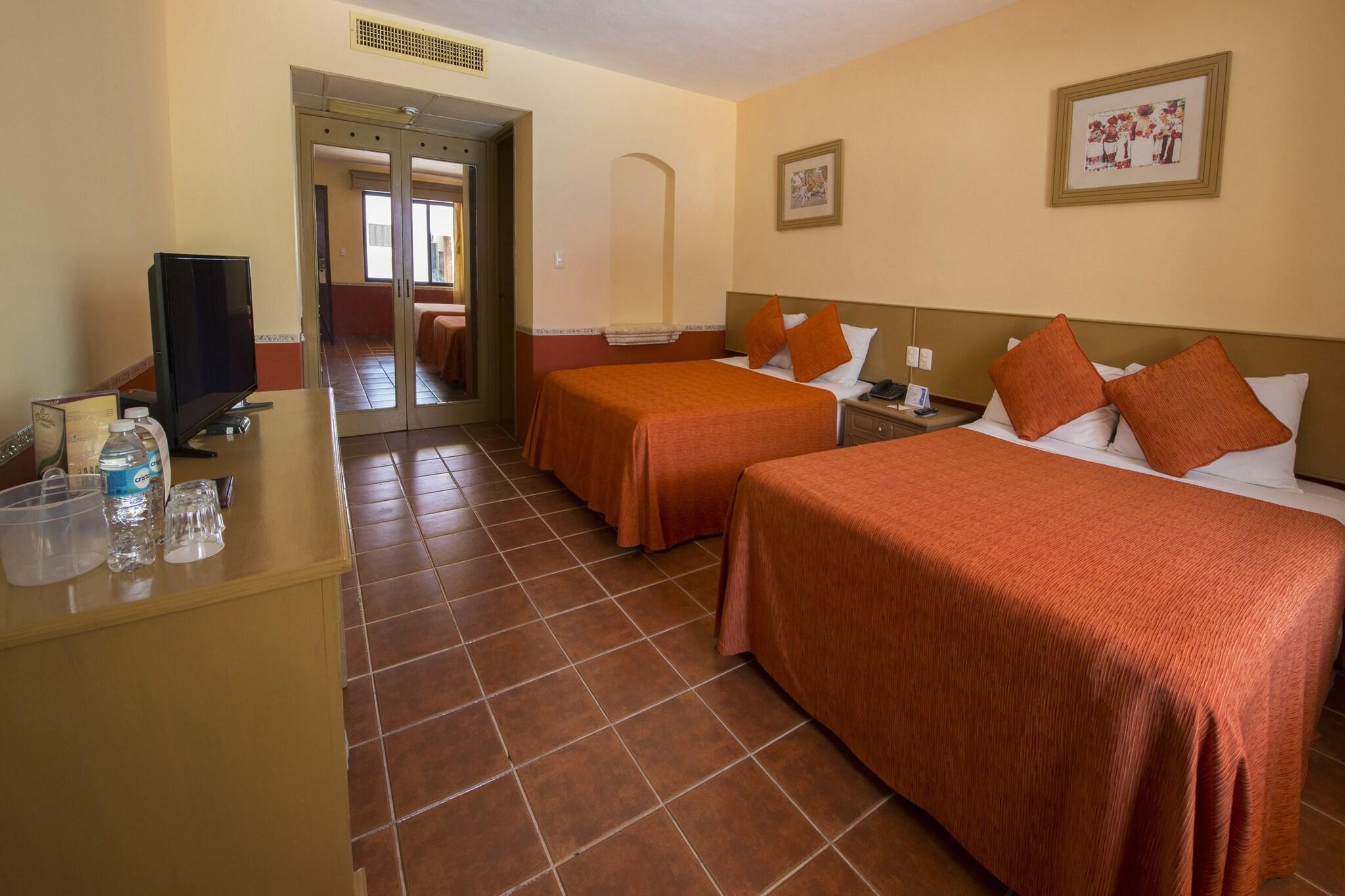 Double Two Double Beds