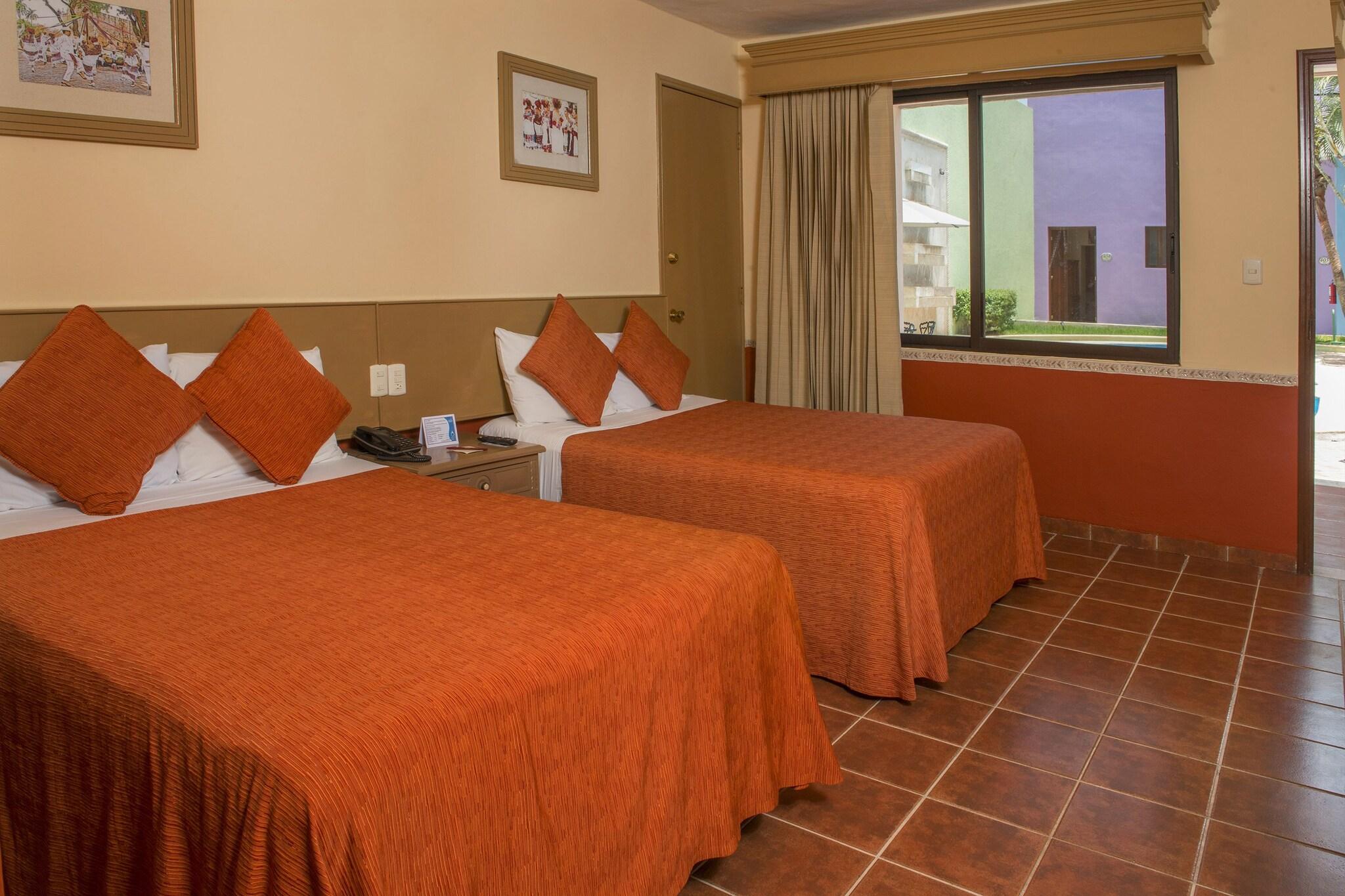 Double Two Double Beds