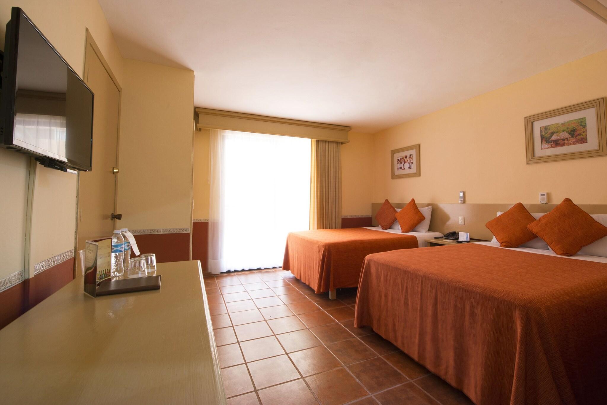 Double Two Double Beds