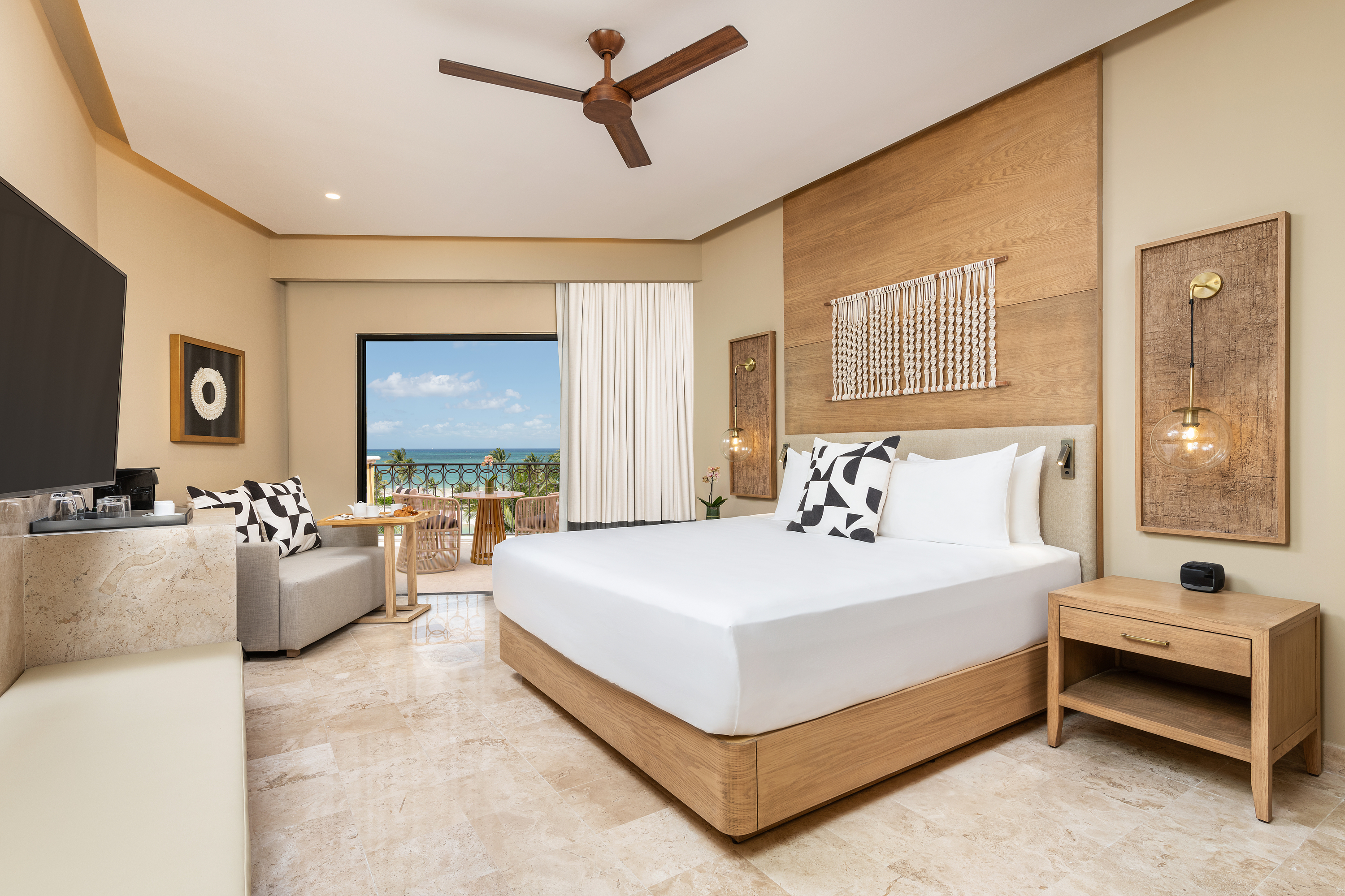 Double Ocean View King Bed