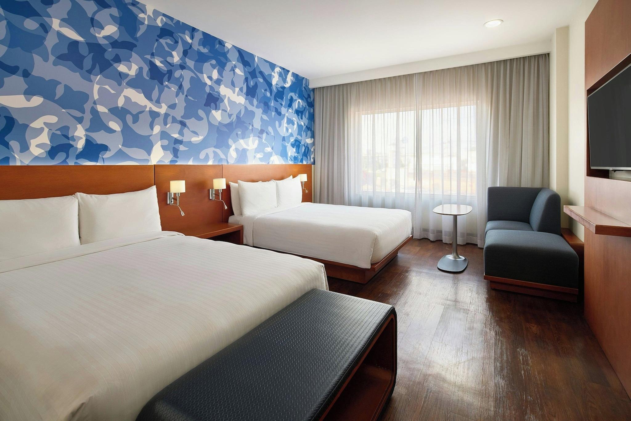 Double Two Queen Beds