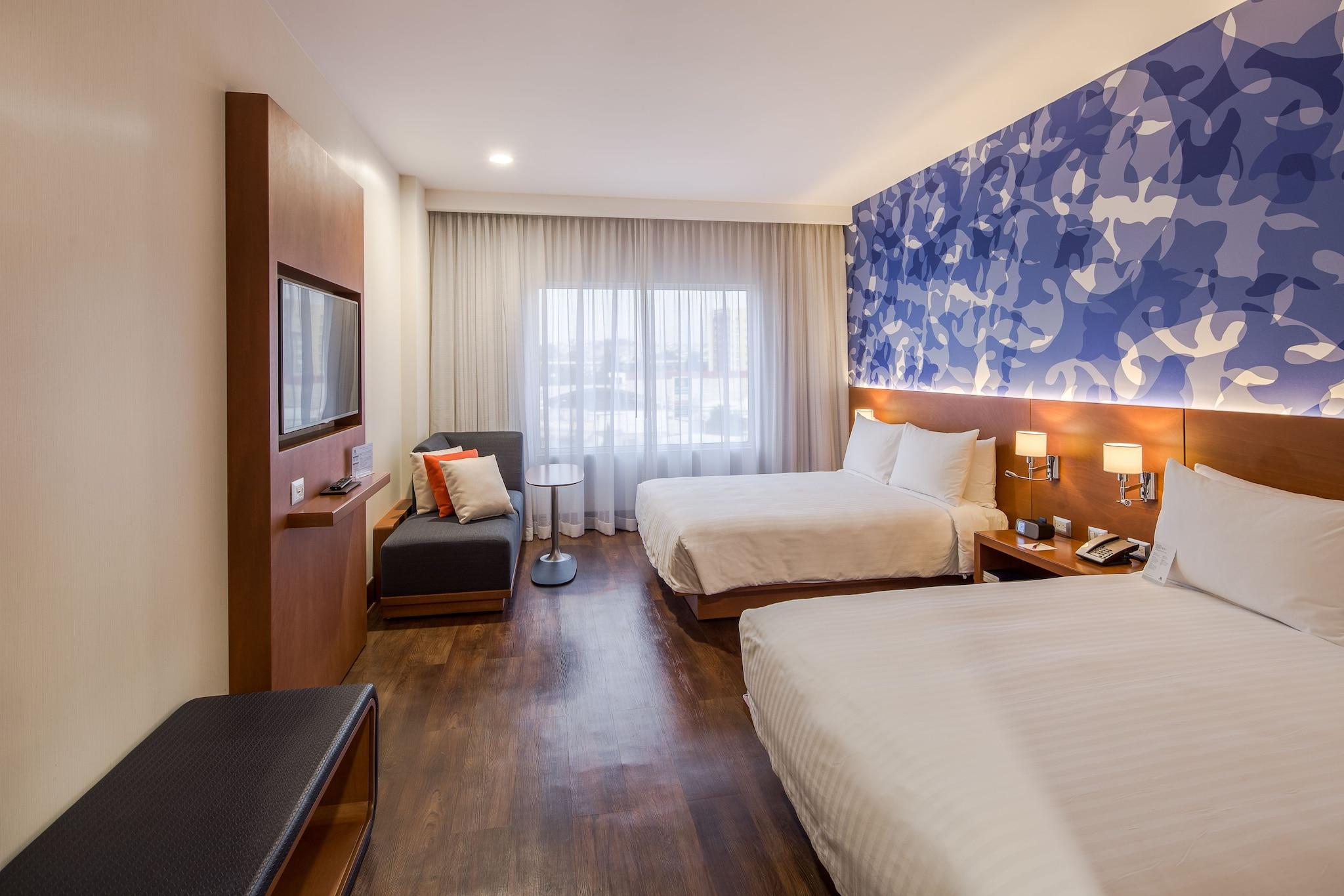 Double Two Queen Beds