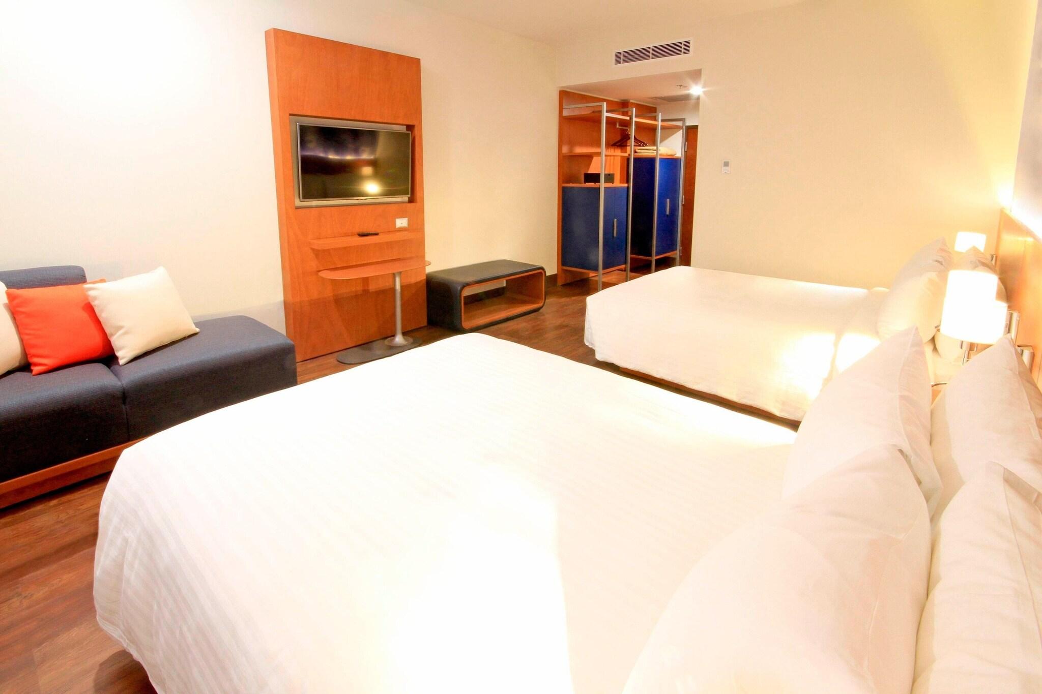 Double Two Queen Beds