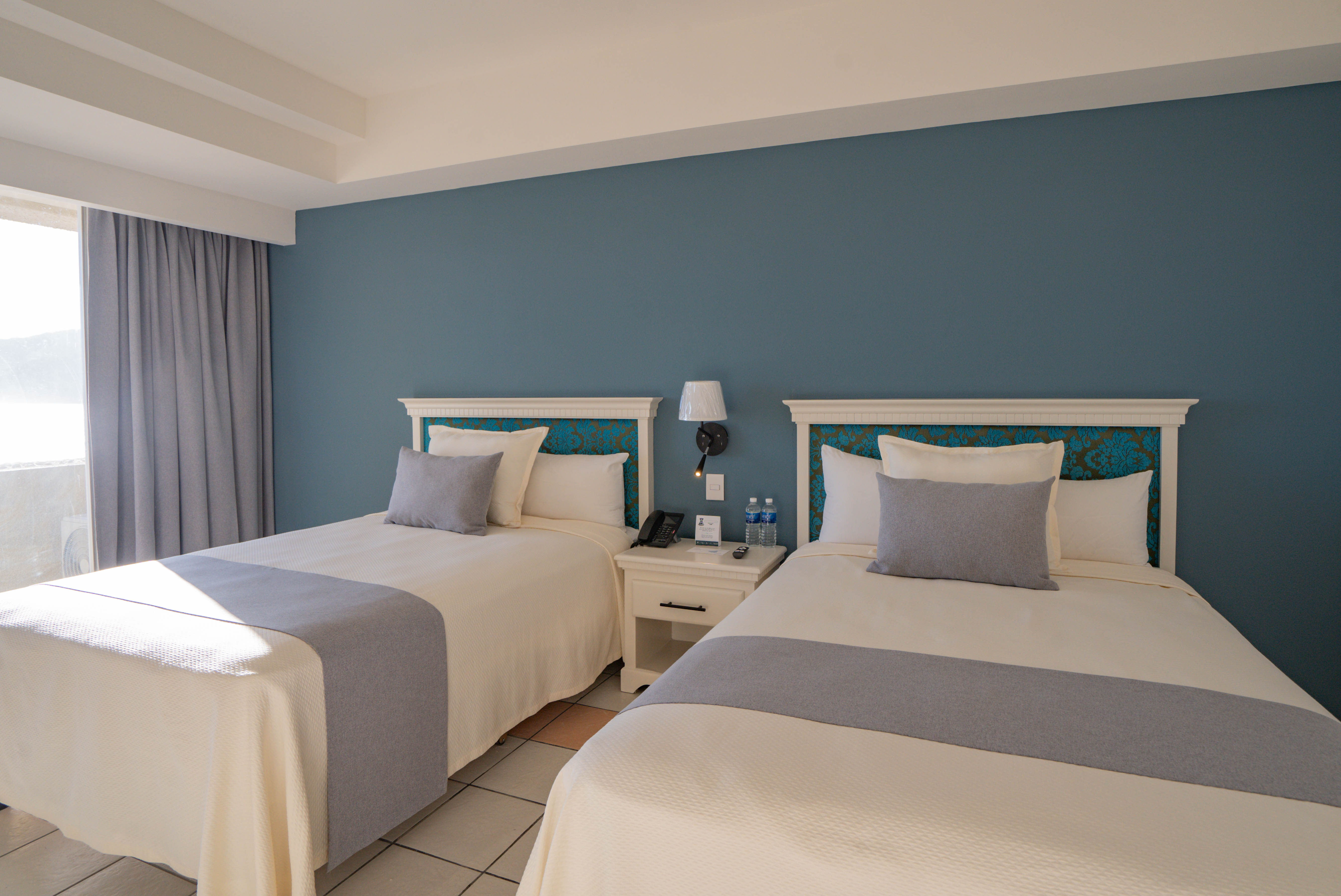 Double City View Two Beds